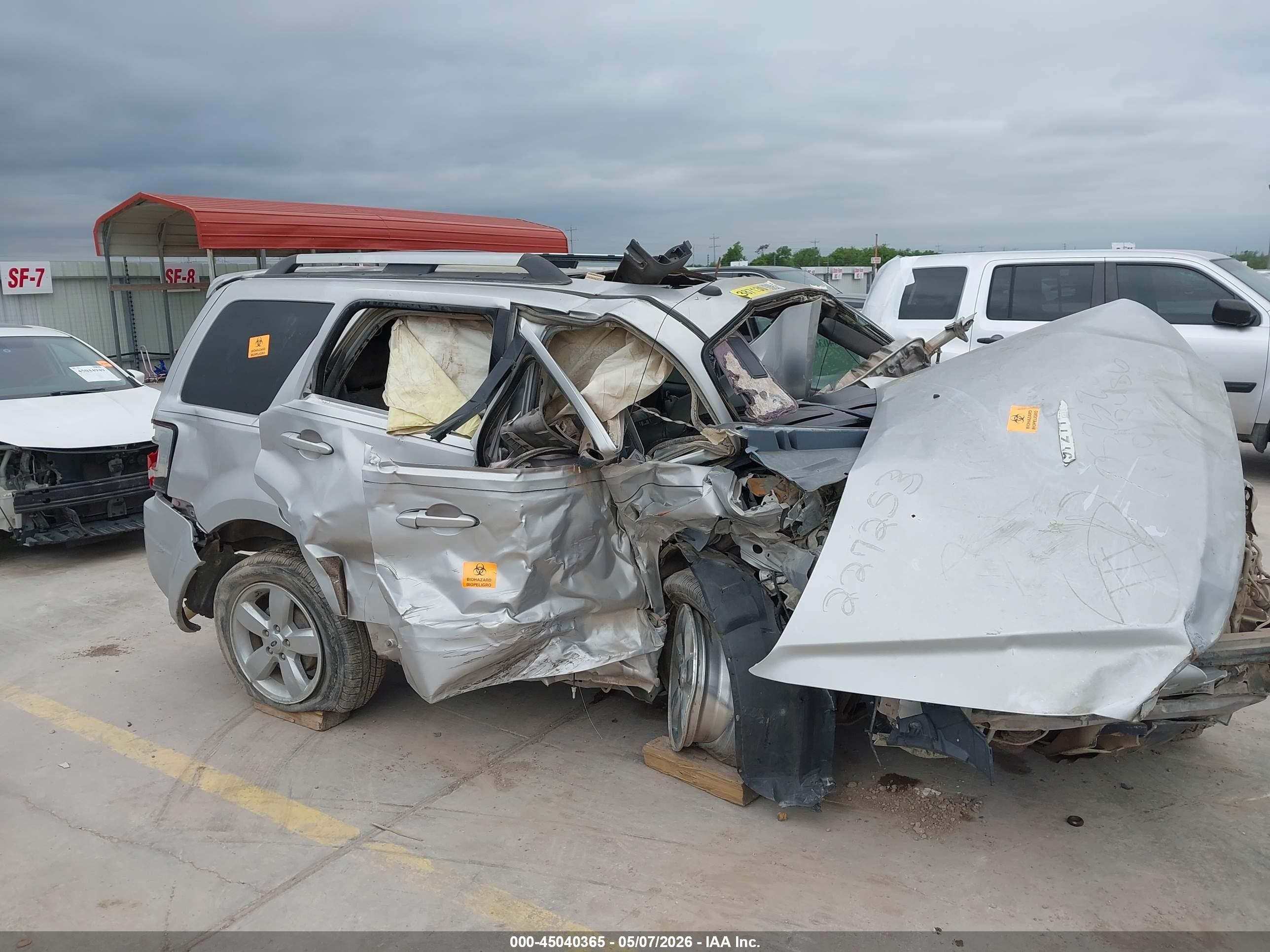 2009 Ford Escape Limited Silver vin: 1FMCU04G09KA32274