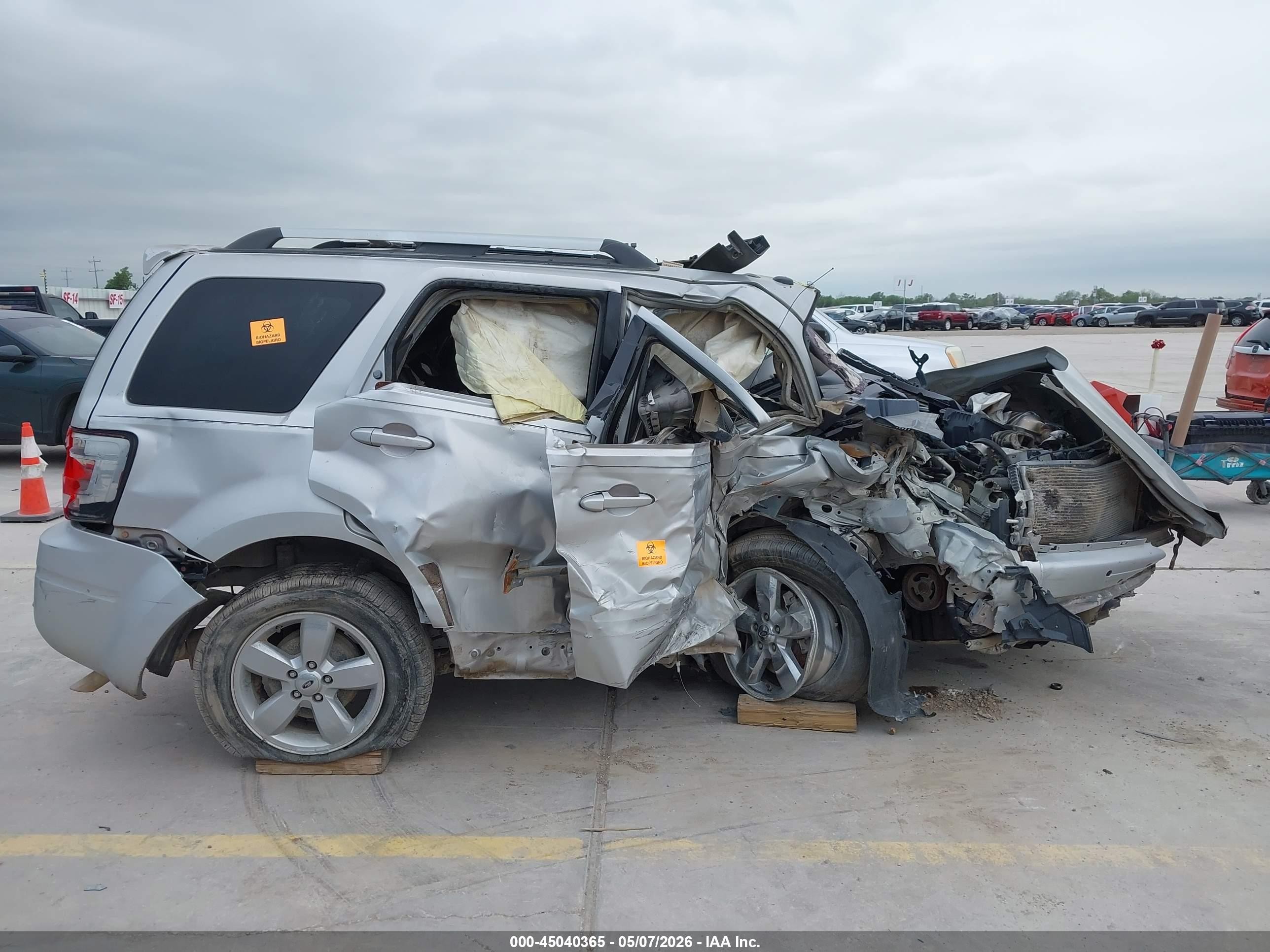 2009 Ford Escape Limited Silver vin: 1FMCU04G09KA32274