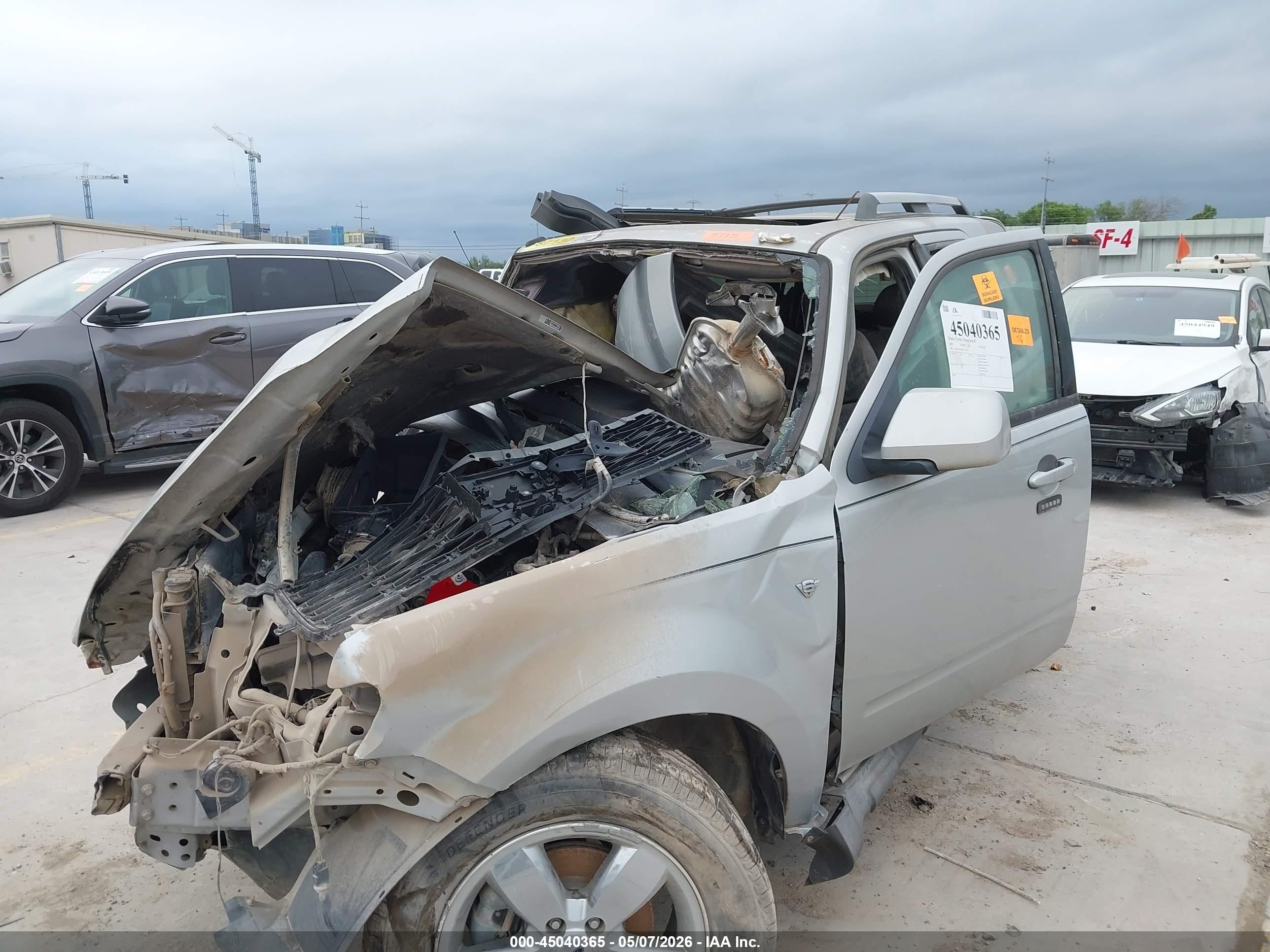2009 Ford Escape Limited Silver vin: 1FMCU04G09KA32274
