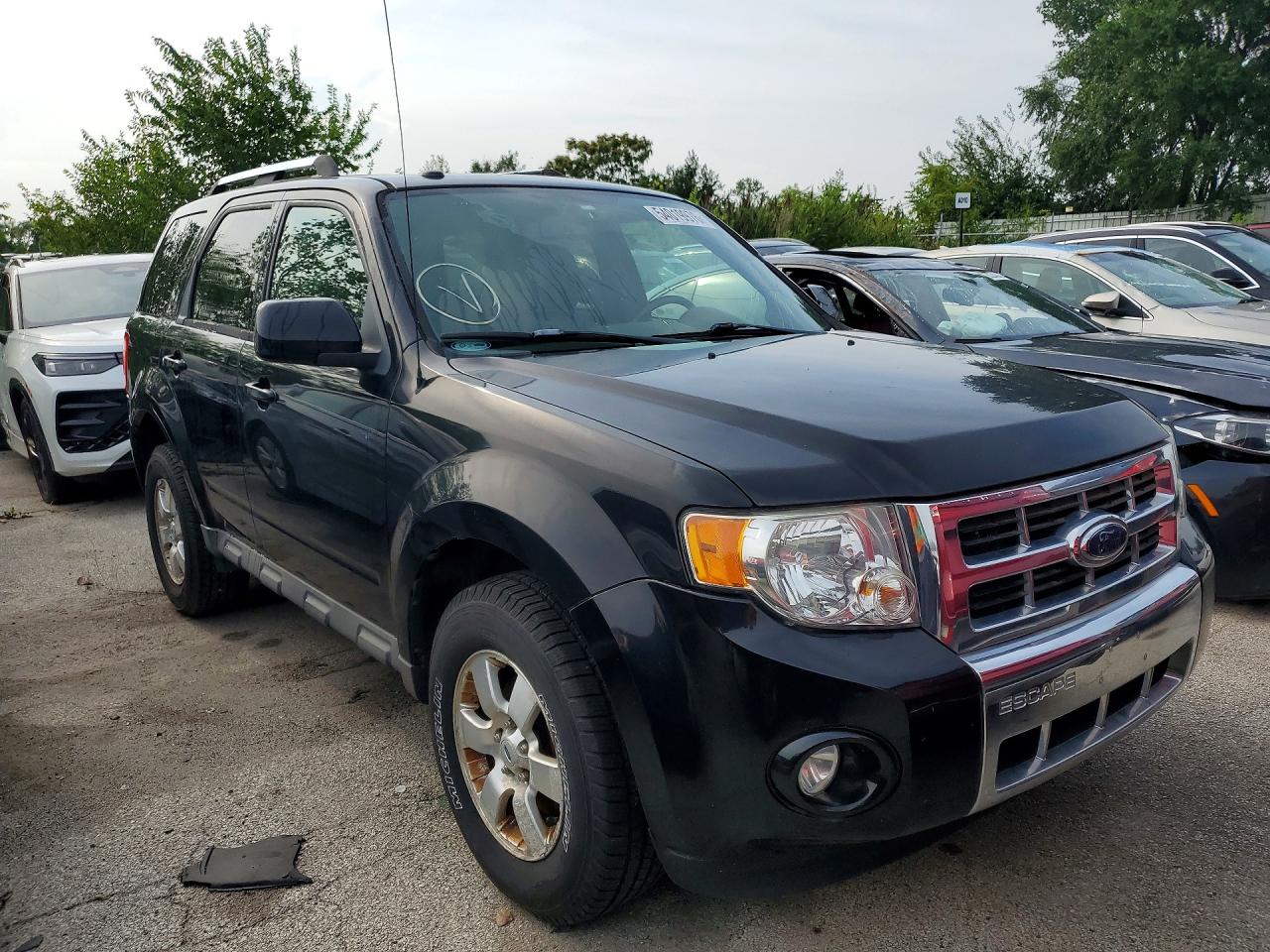 2009 Ford Escape Limited Black vin: 1FMCU04G09KB26106