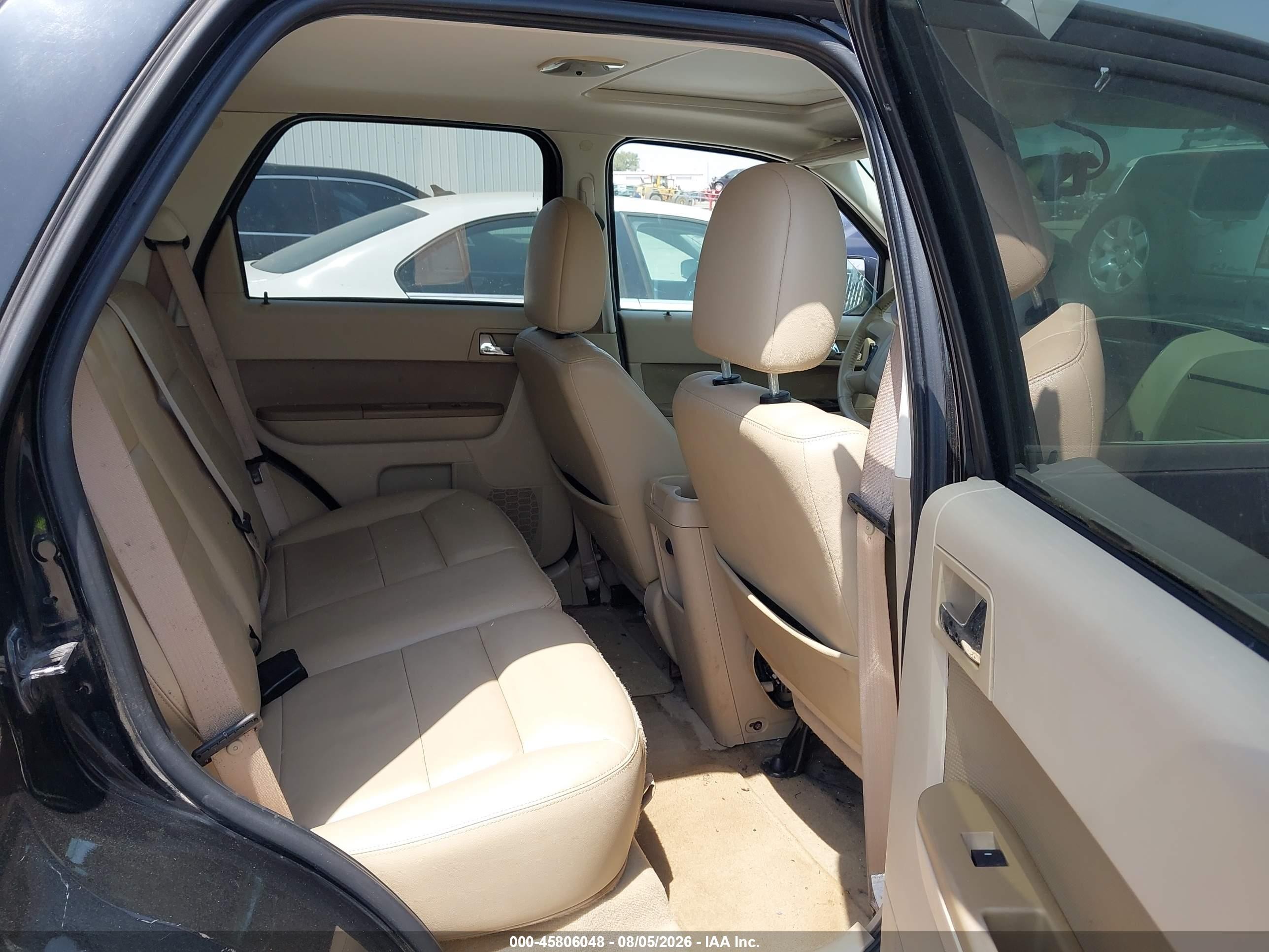 2009 Ford Escape Limited Black vin: 1FMCU04G19KA03401