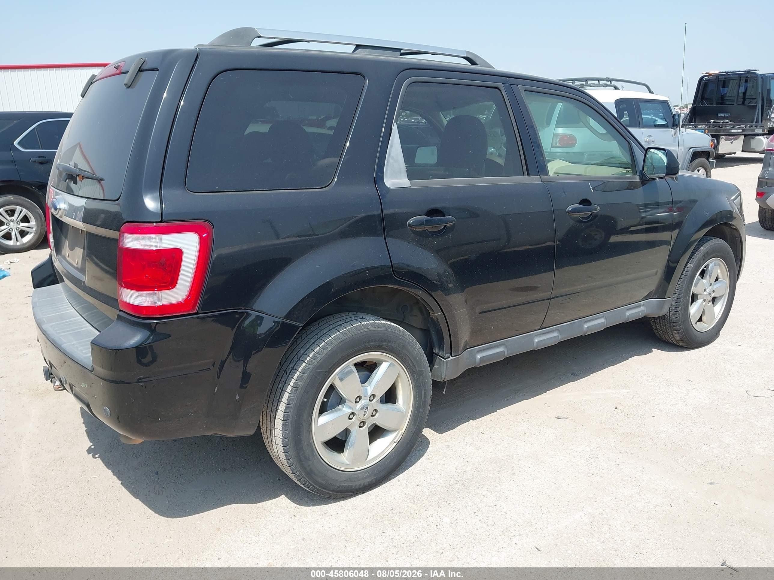 2009 Ford Escape Limited Black vin: 1FMCU04G19KA03401