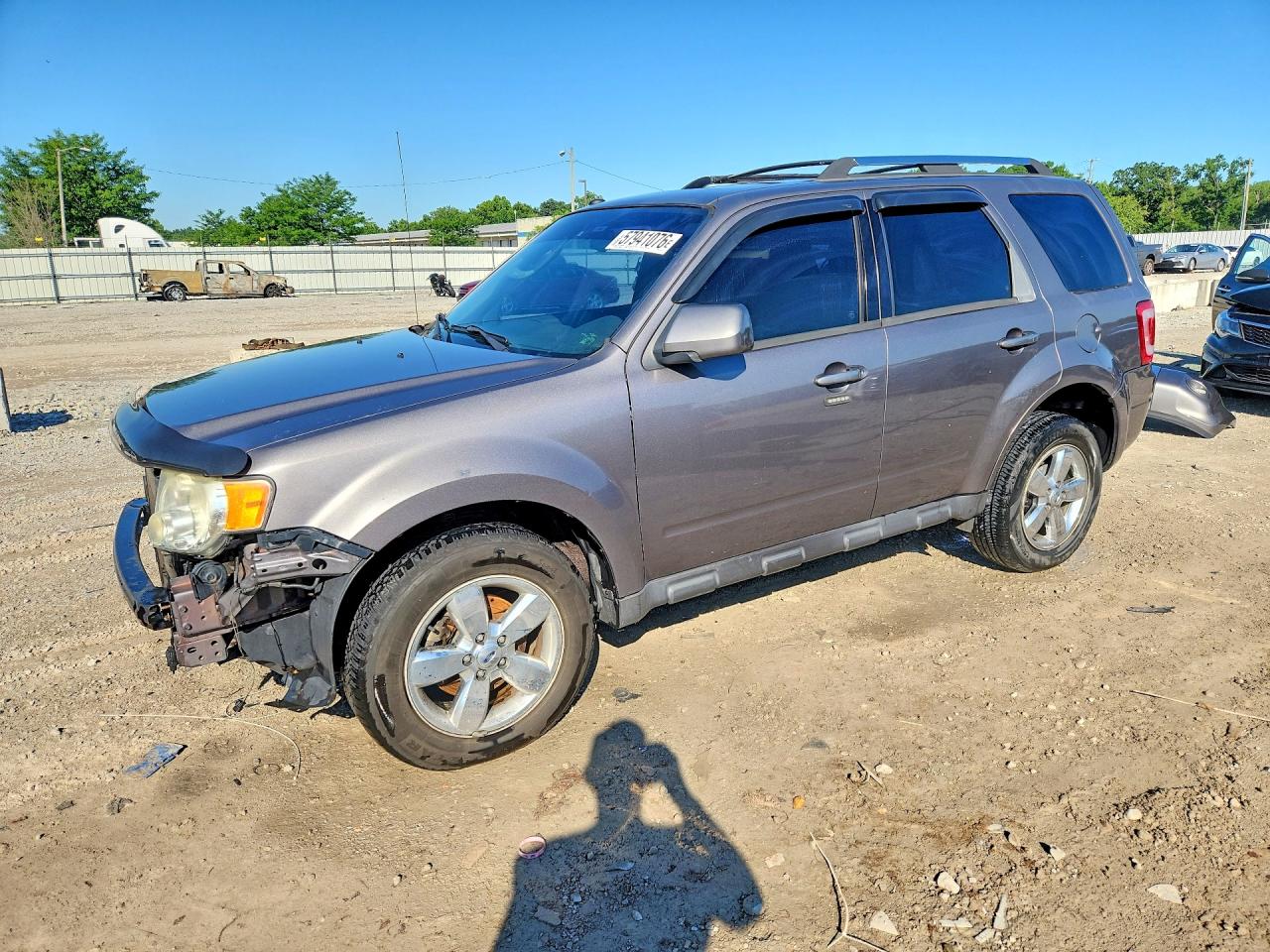 2009 Ford Escape Limited Gray vin: 1FMCU04G19KA14270