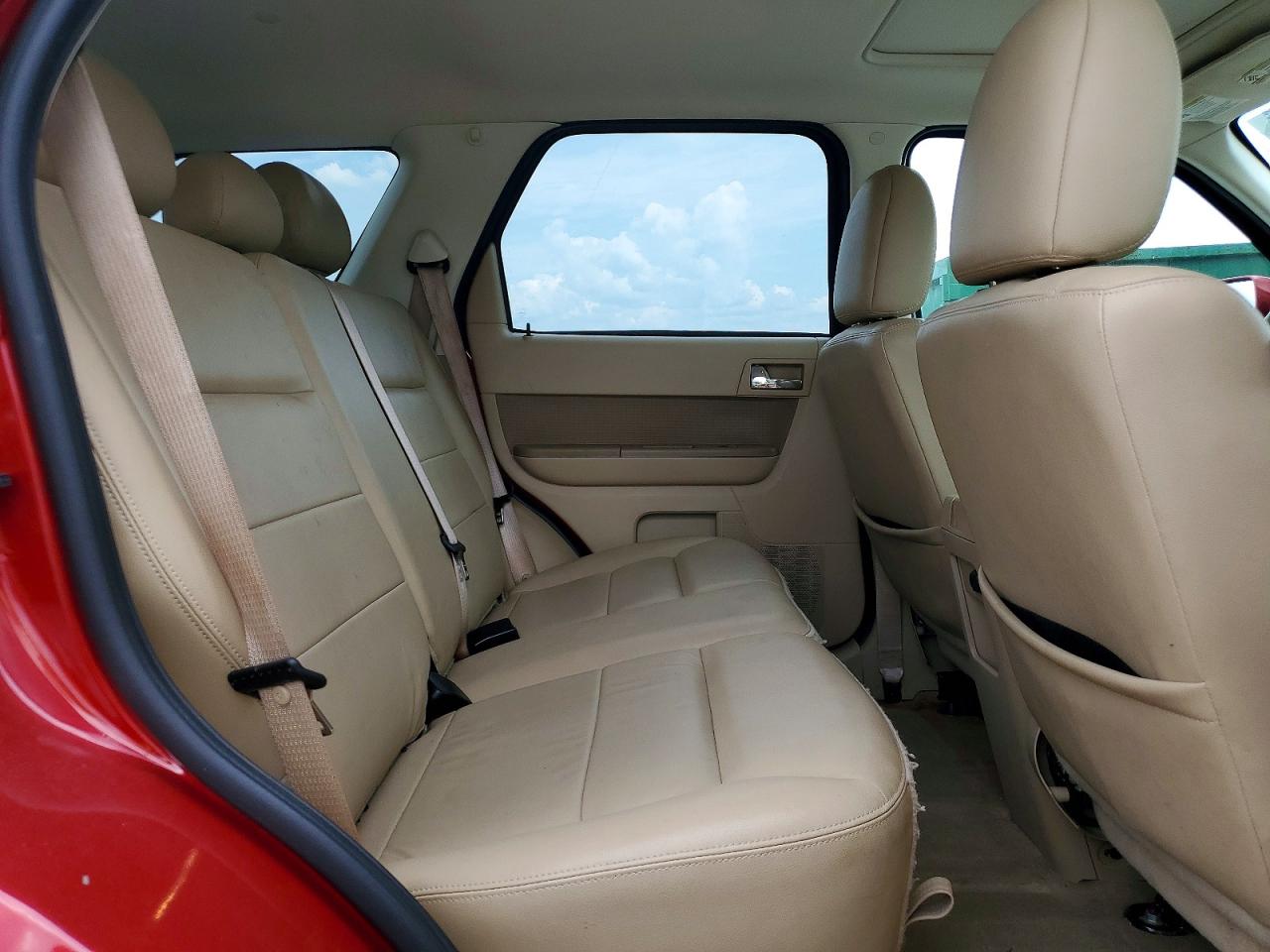 2009 Ford Escape Limited Red vin: 1FMCU04G19KD06890