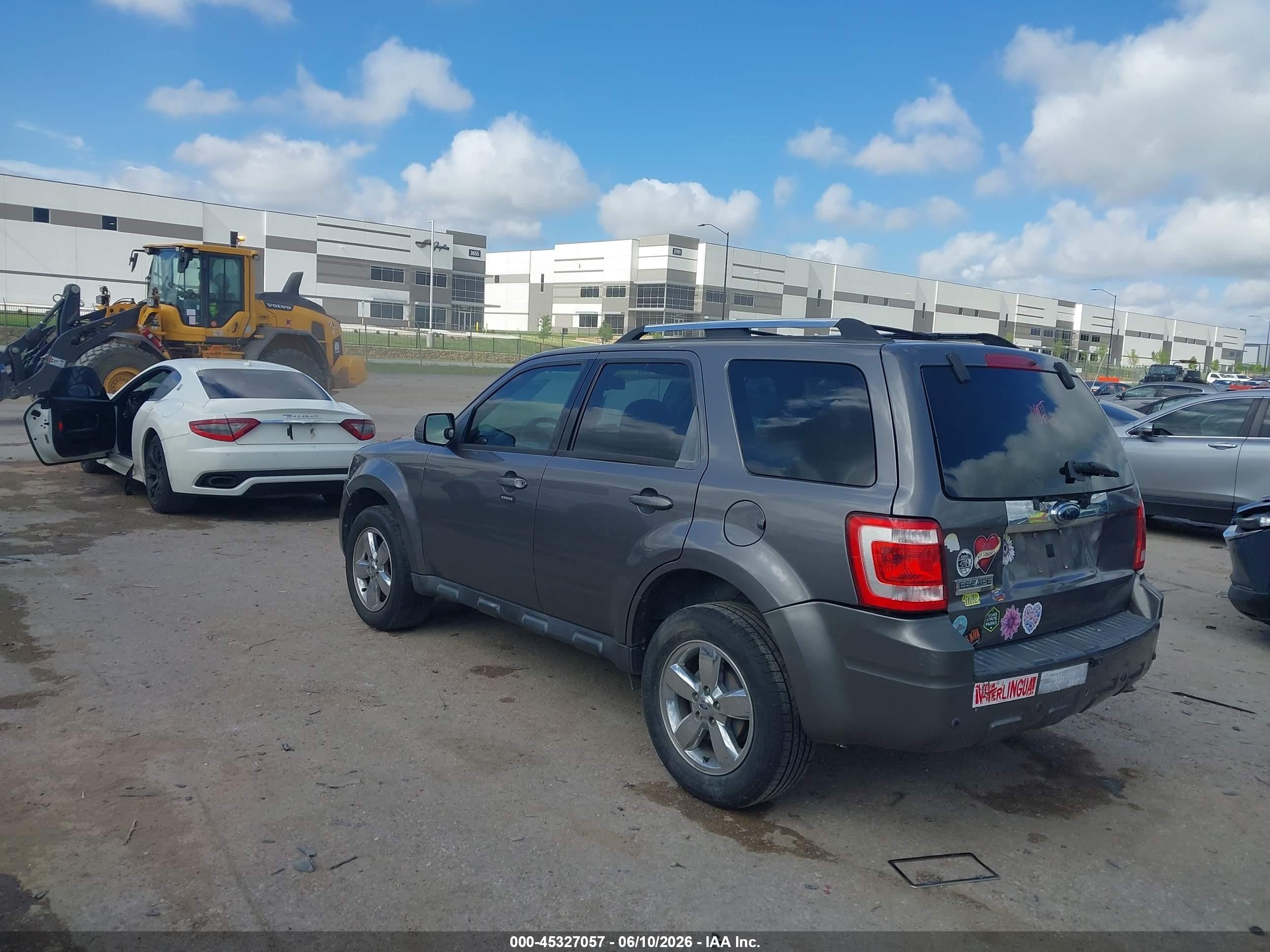 2009 Ford Escape Limited Gray vin: 1FMCU04G29KA14066