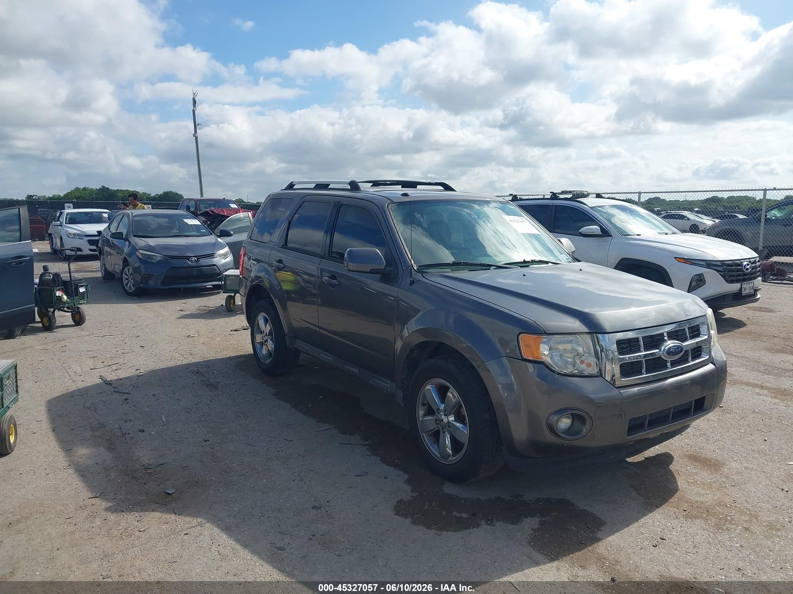 2009 Ford Escape Limited Gray vin: 1FMCU04G29KA14066