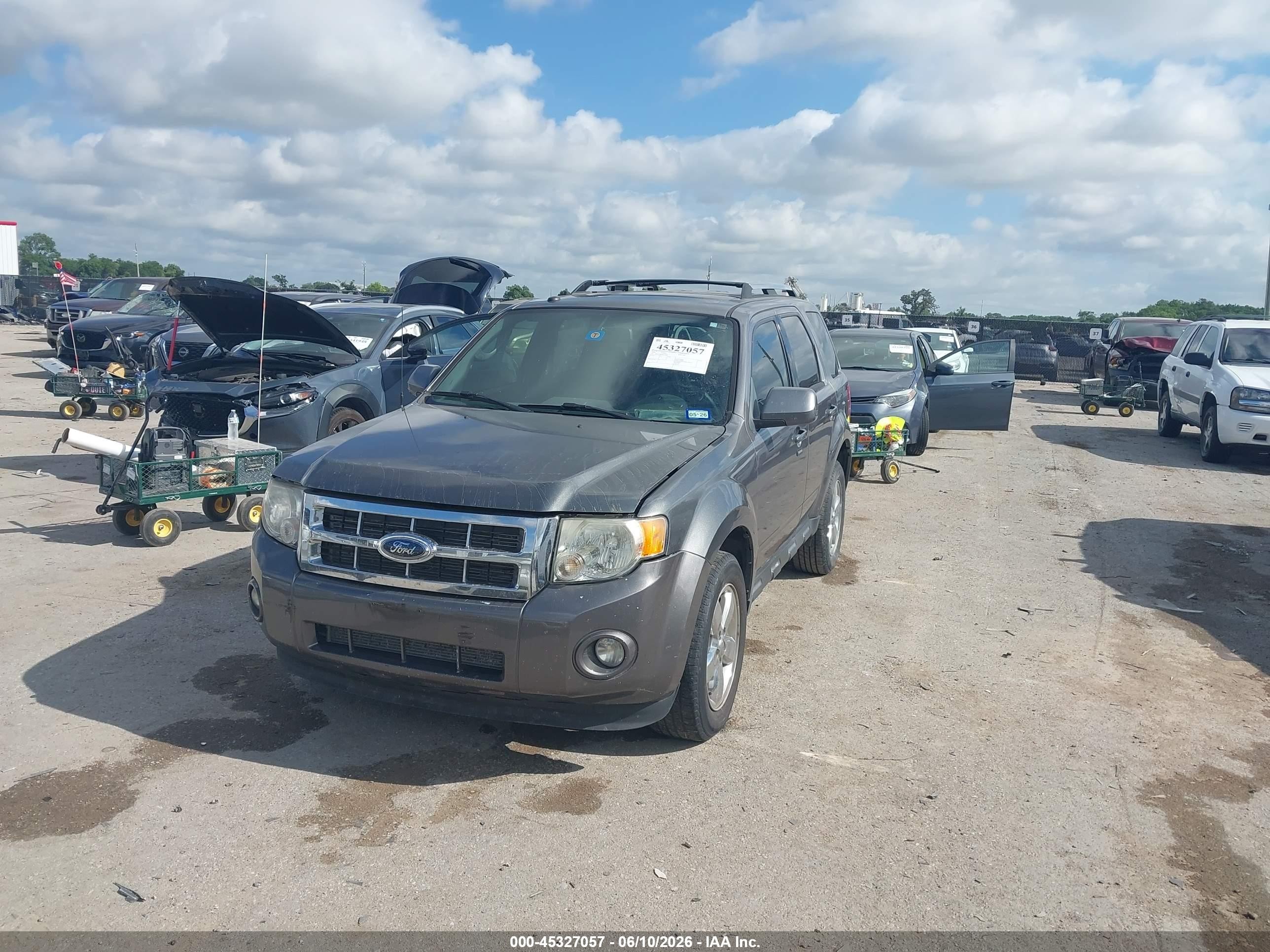2009 Ford Escape Limited Gray vin: 1FMCU04G29KA14066