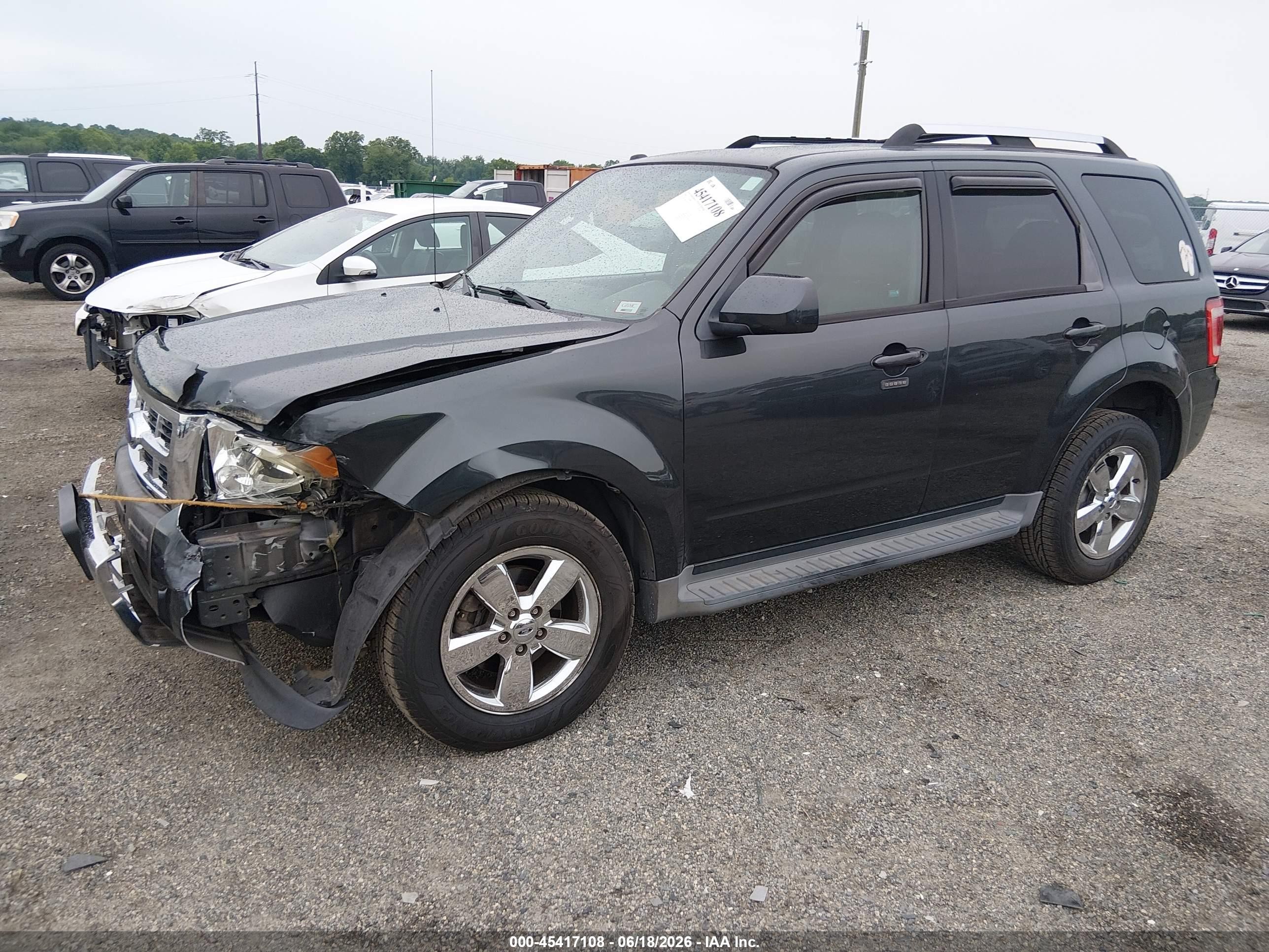 2009 Ford Escape Limited Blue vin: 1FMCU04G29KA51778