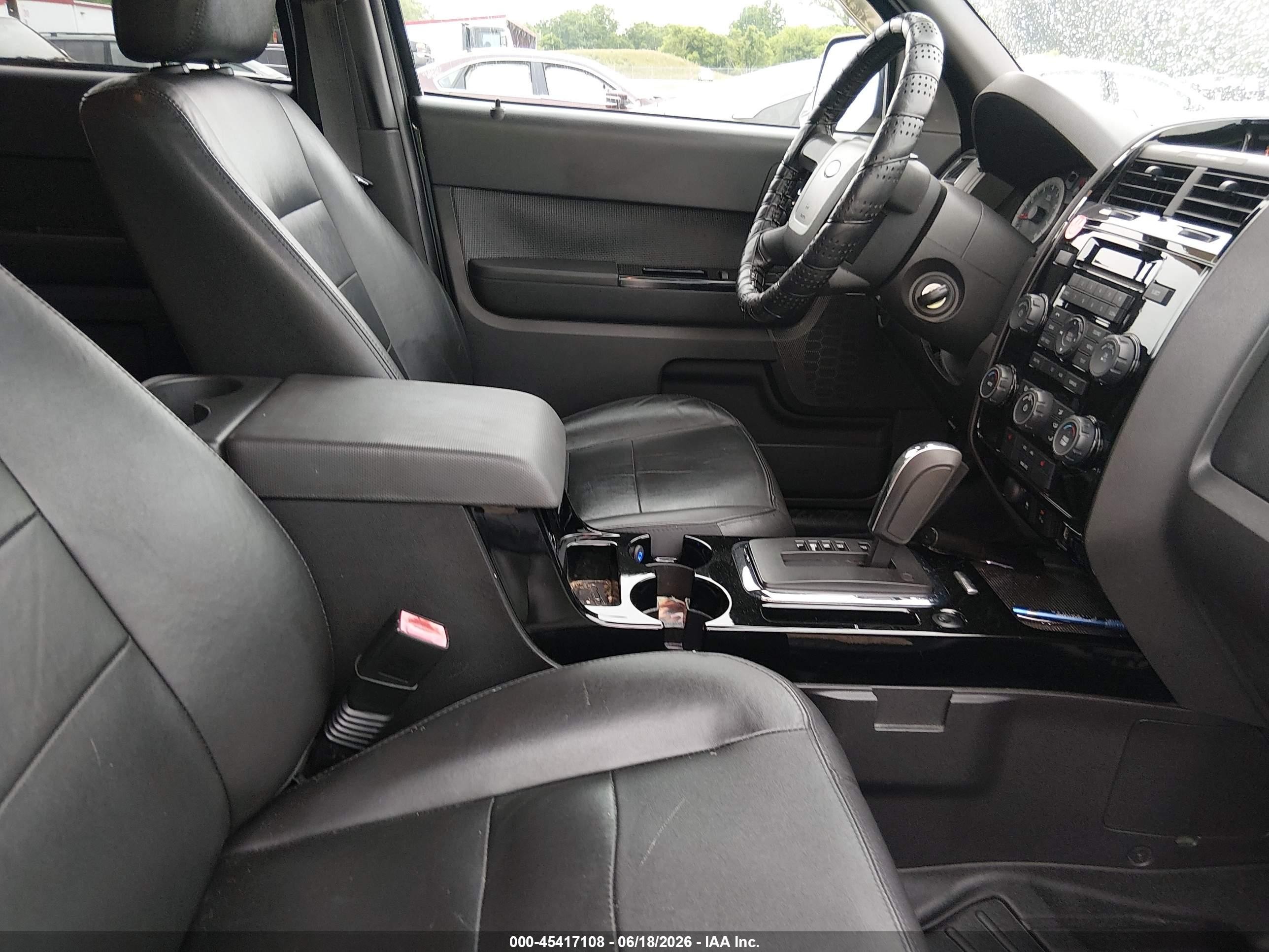 2009 Ford Escape Limited Blue vin: 1FMCU04G29KA51778