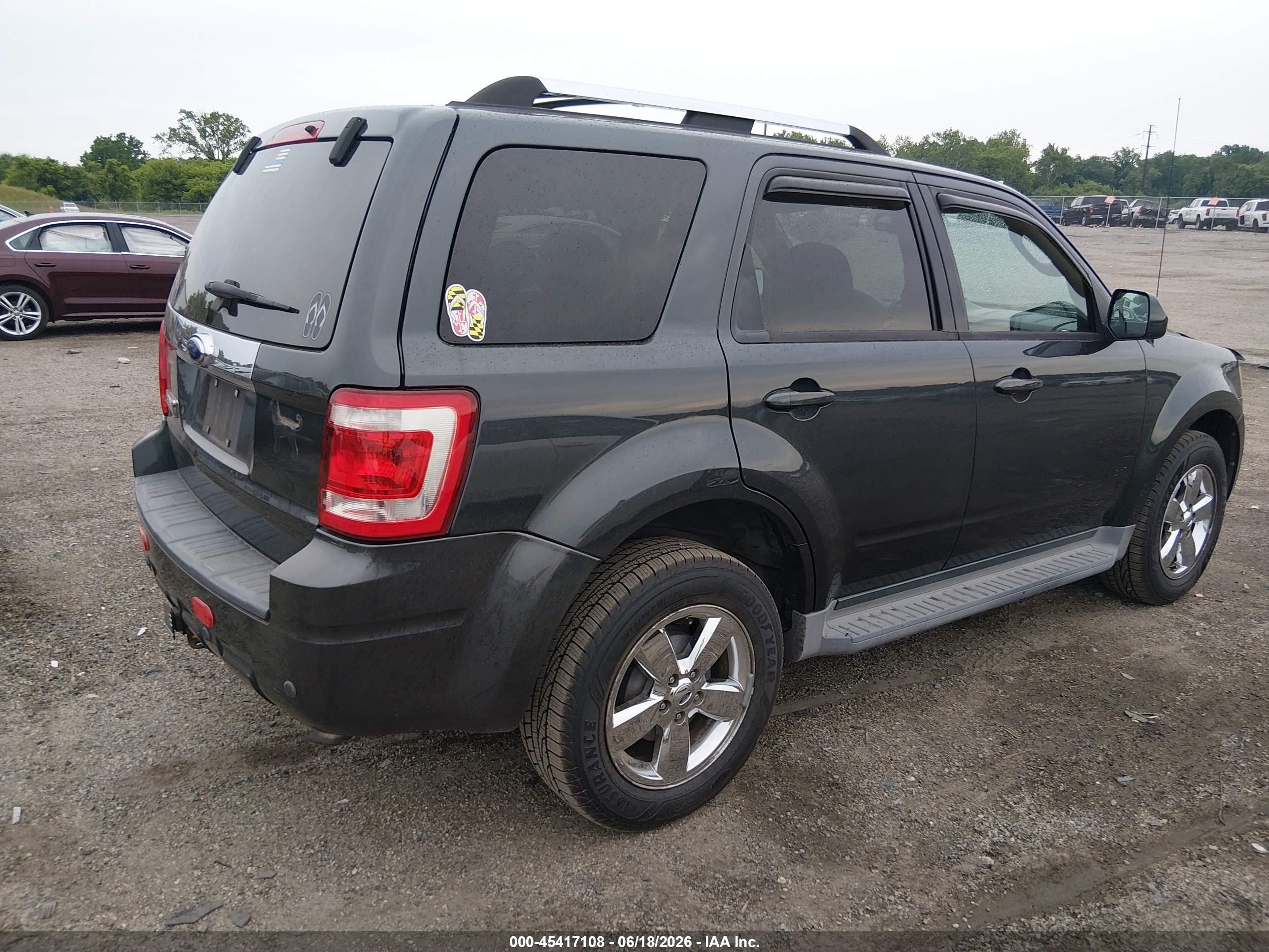 2009 Ford Escape Limited Blue vin: 1FMCU04G29KA51778