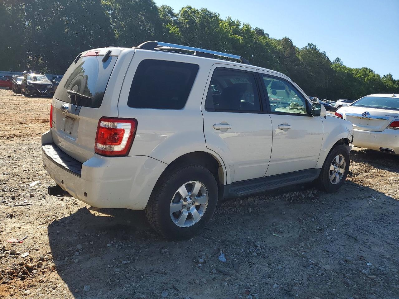2009 Ford Escape Limited White vin: 1FMCU04G49KB09826