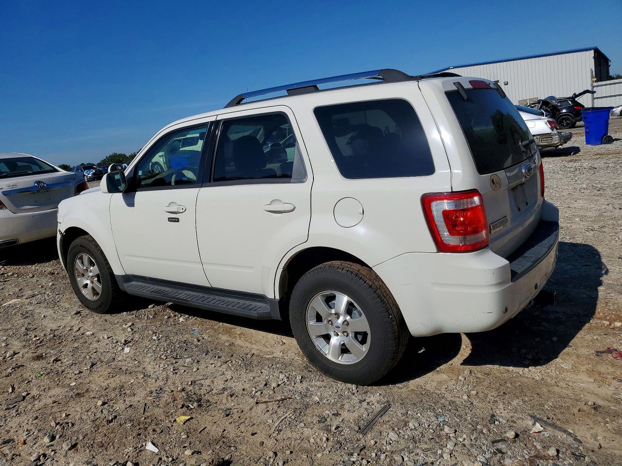 2009 Ford Escape Limited White vin: 1FMCU04G49KB09826