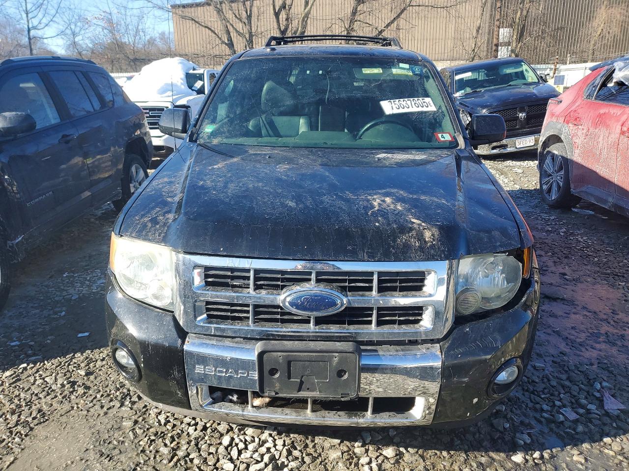 2009 Ford Escape Limited Black vin: 1FMCU04G49KB26027