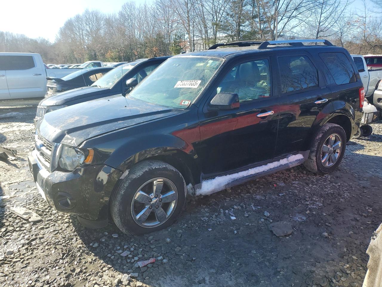 2009 Ford Escape Limited Black vin: 1FMCU04G49KB26027