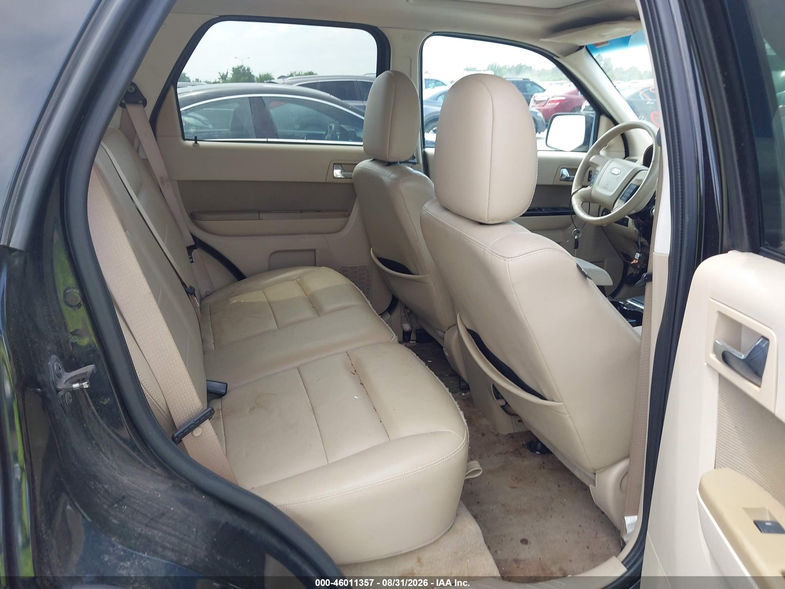 2009 Ford Escape Limited Black vin: 1FMCU04G49KB64132