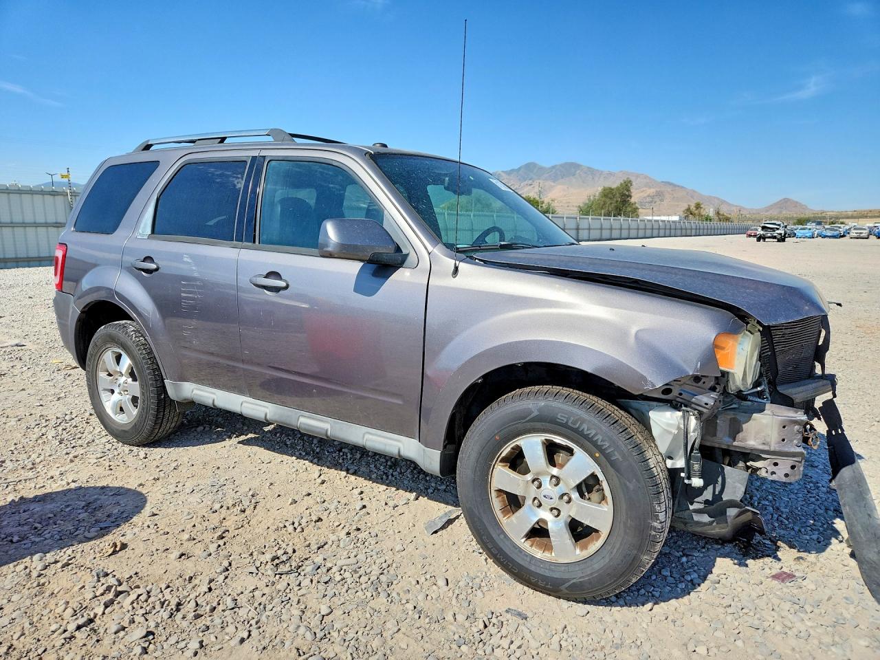 2009 Ford Escape Limited Gray vin: 1FMCU04G49KC81158