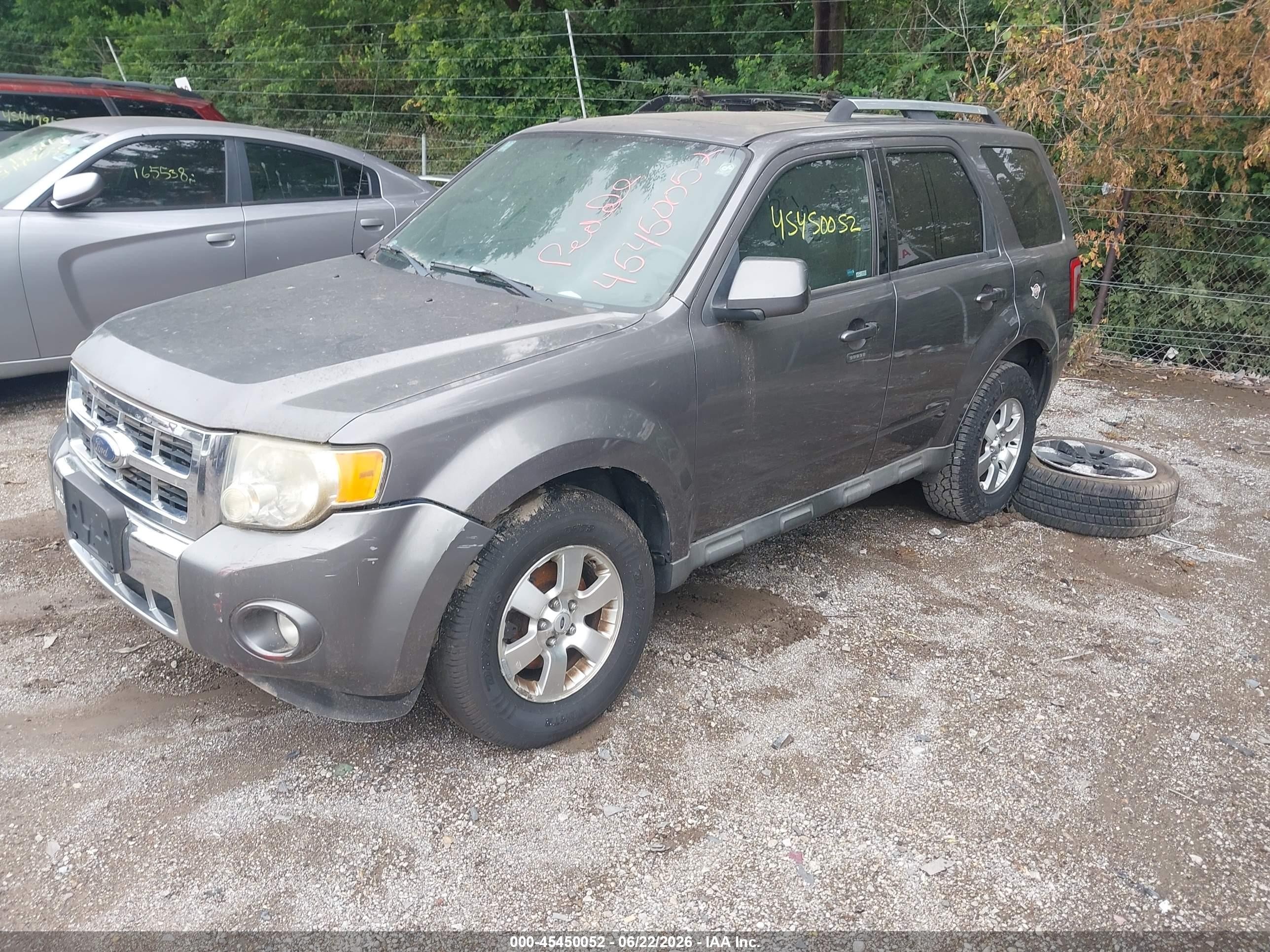 2009 Ford Escape Limited Gray vin: 1FMCU04G59KB35139