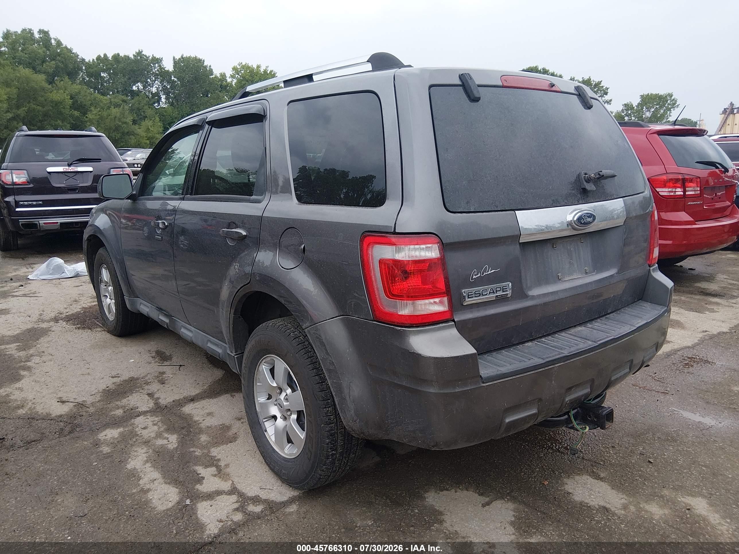 2009 Ford Escape Limited Gray vin: 1FMCU04G79KC10729