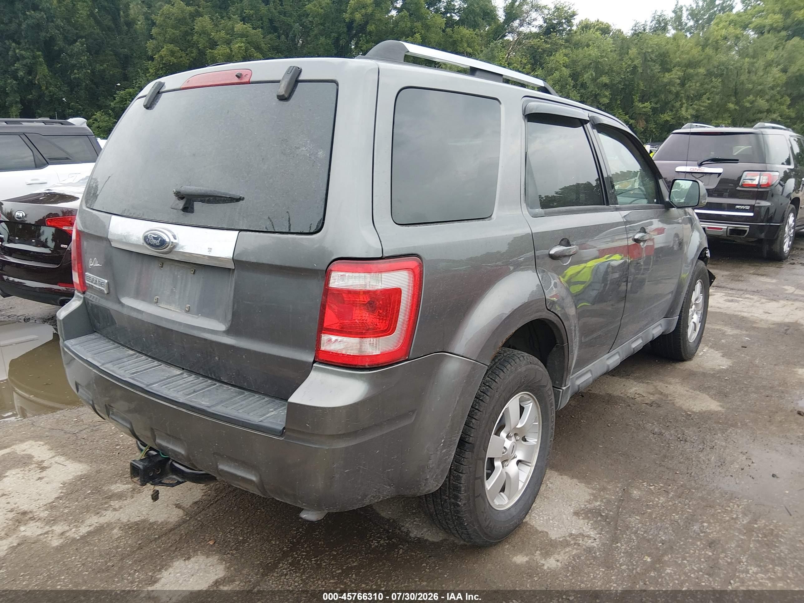 2009 Ford Escape Limited Gray vin: 1FMCU04G79KC10729