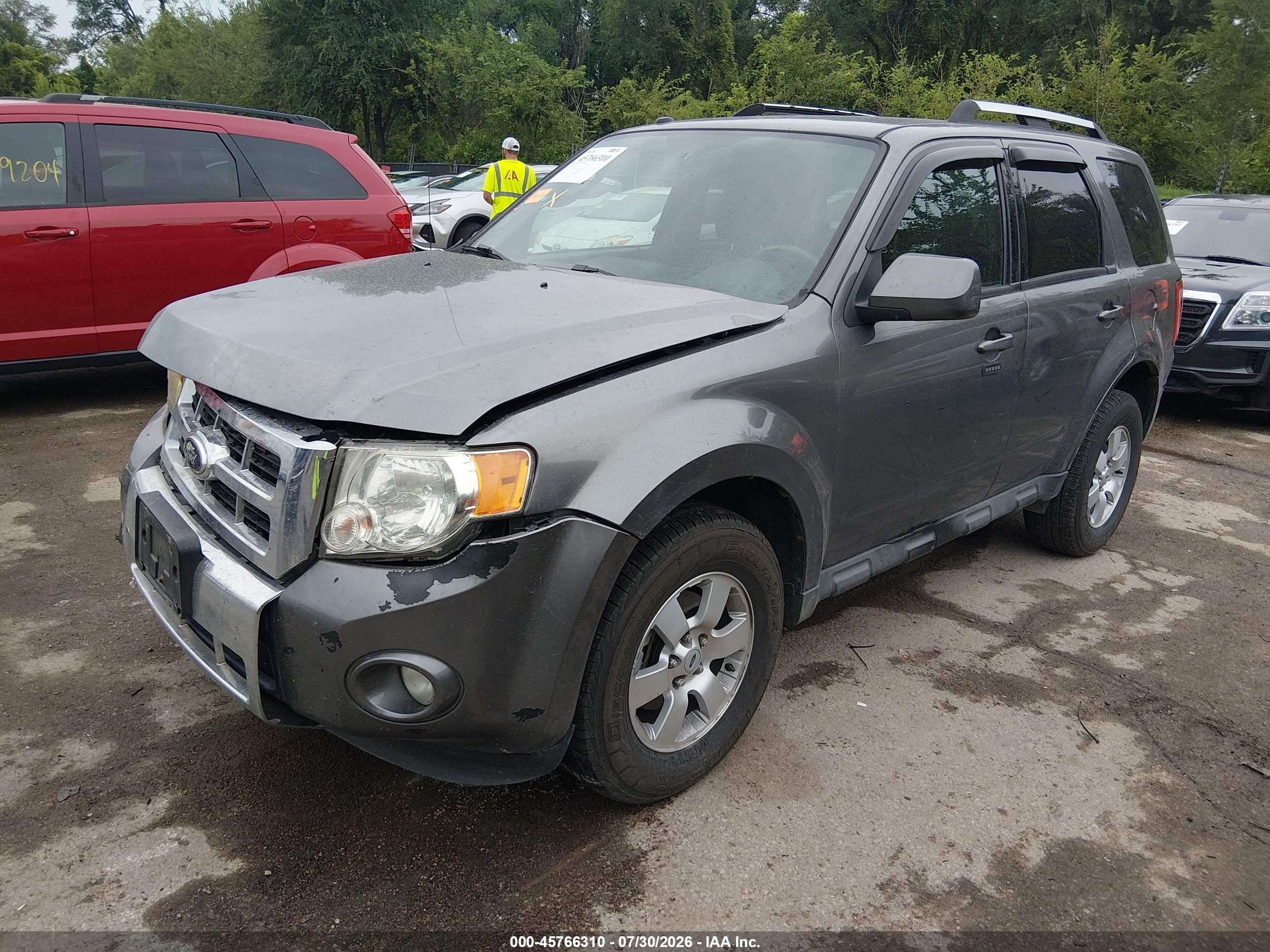 2009 Ford Escape Limited Gray vin: 1FMCU04G79KC10729