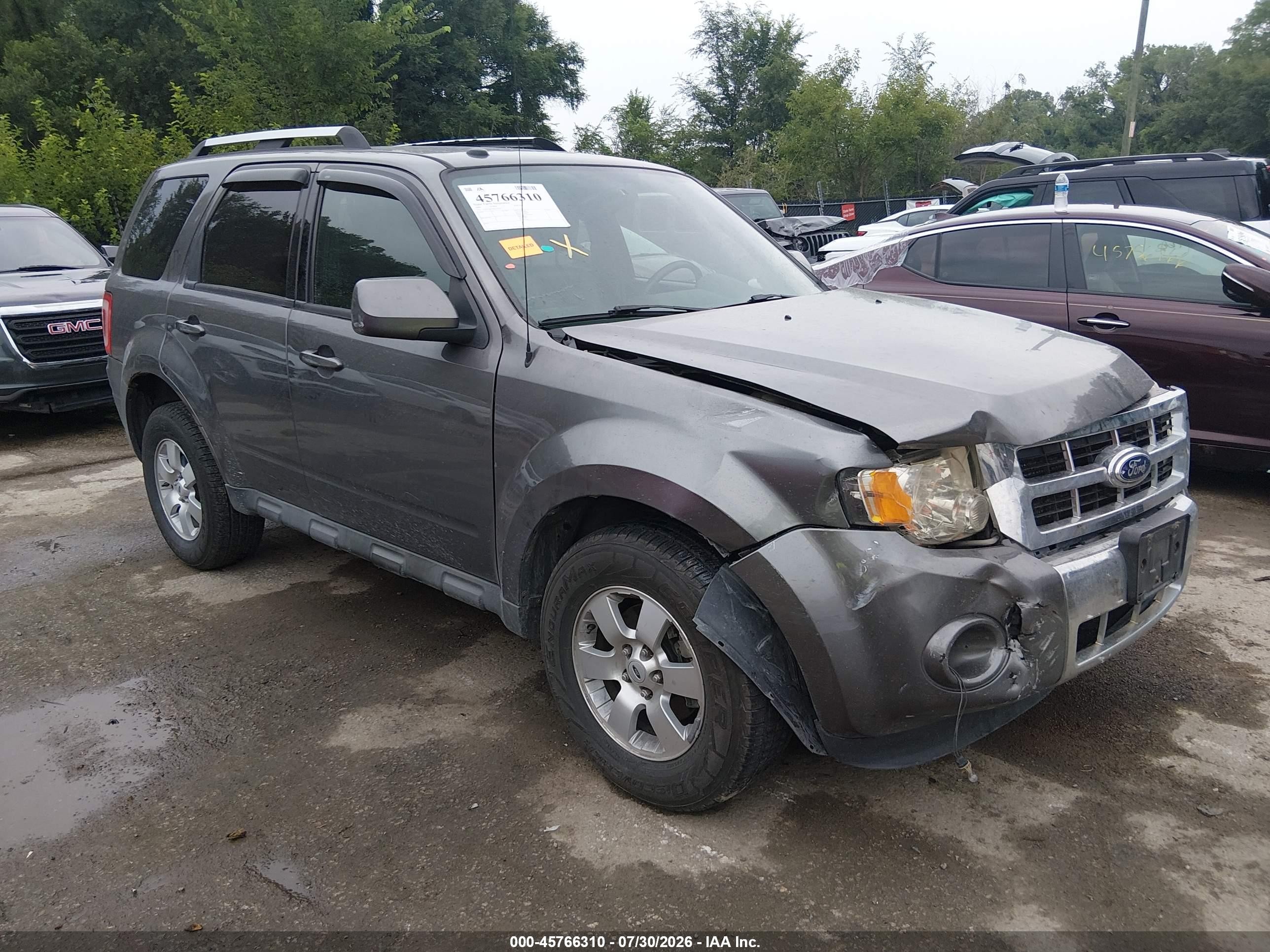 2009 Ford Escape Limited Gray vin: 1FMCU04G79KC10729