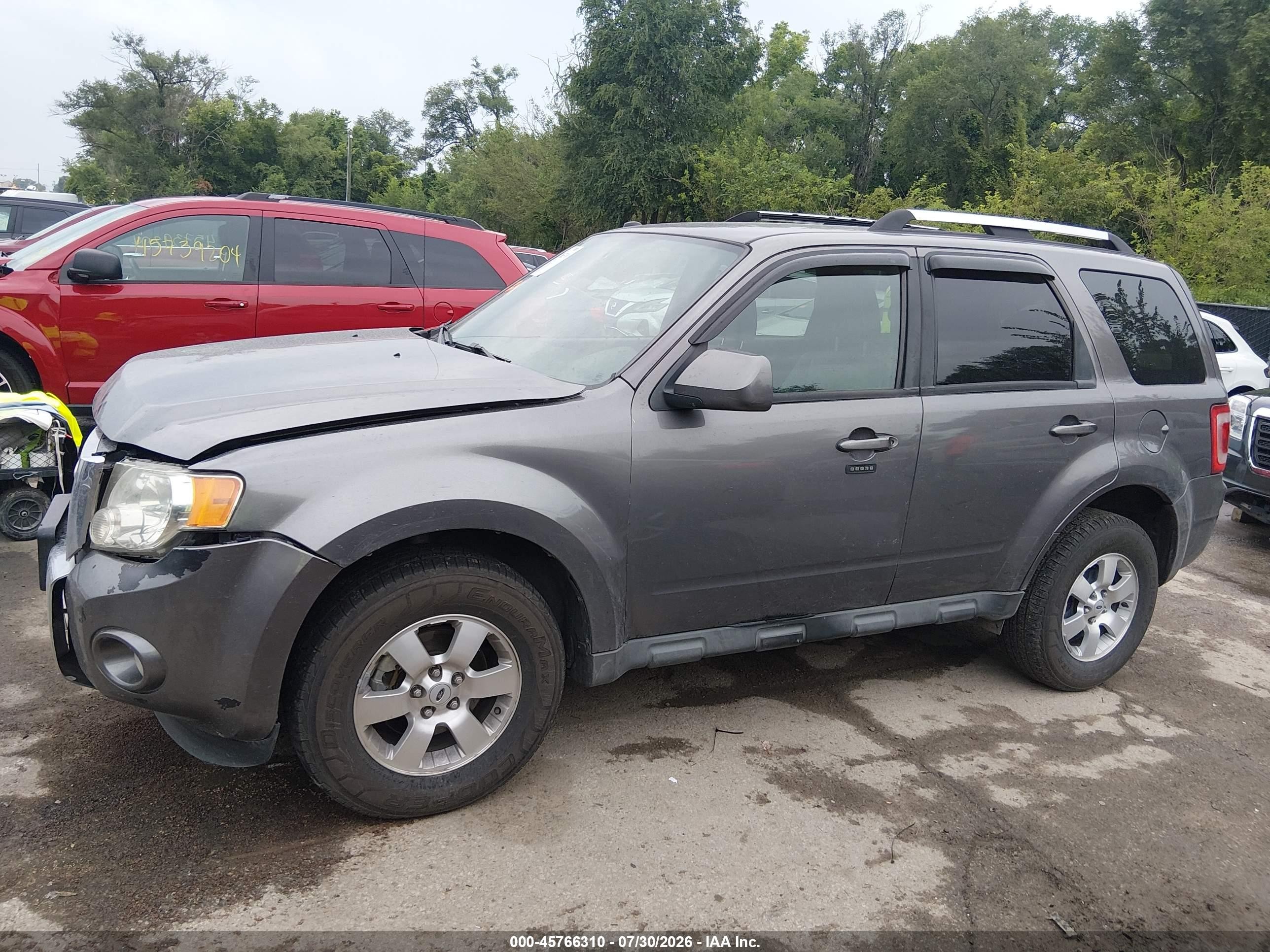 2009 Ford Escape Limited Gray vin: 1FMCU04G79KC10729