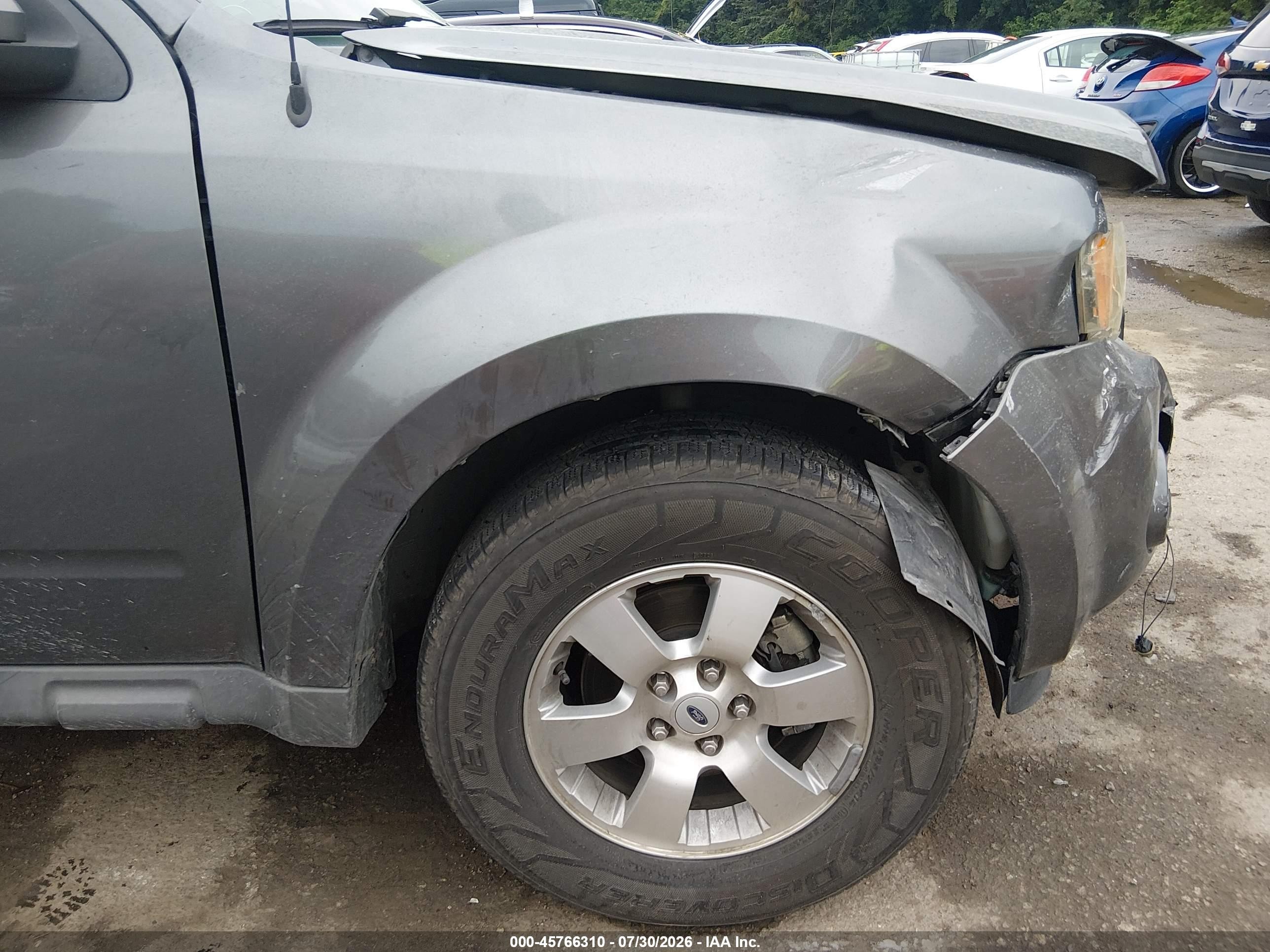 2009 Ford Escape Limited Gray vin: 1FMCU04G79KC10729
