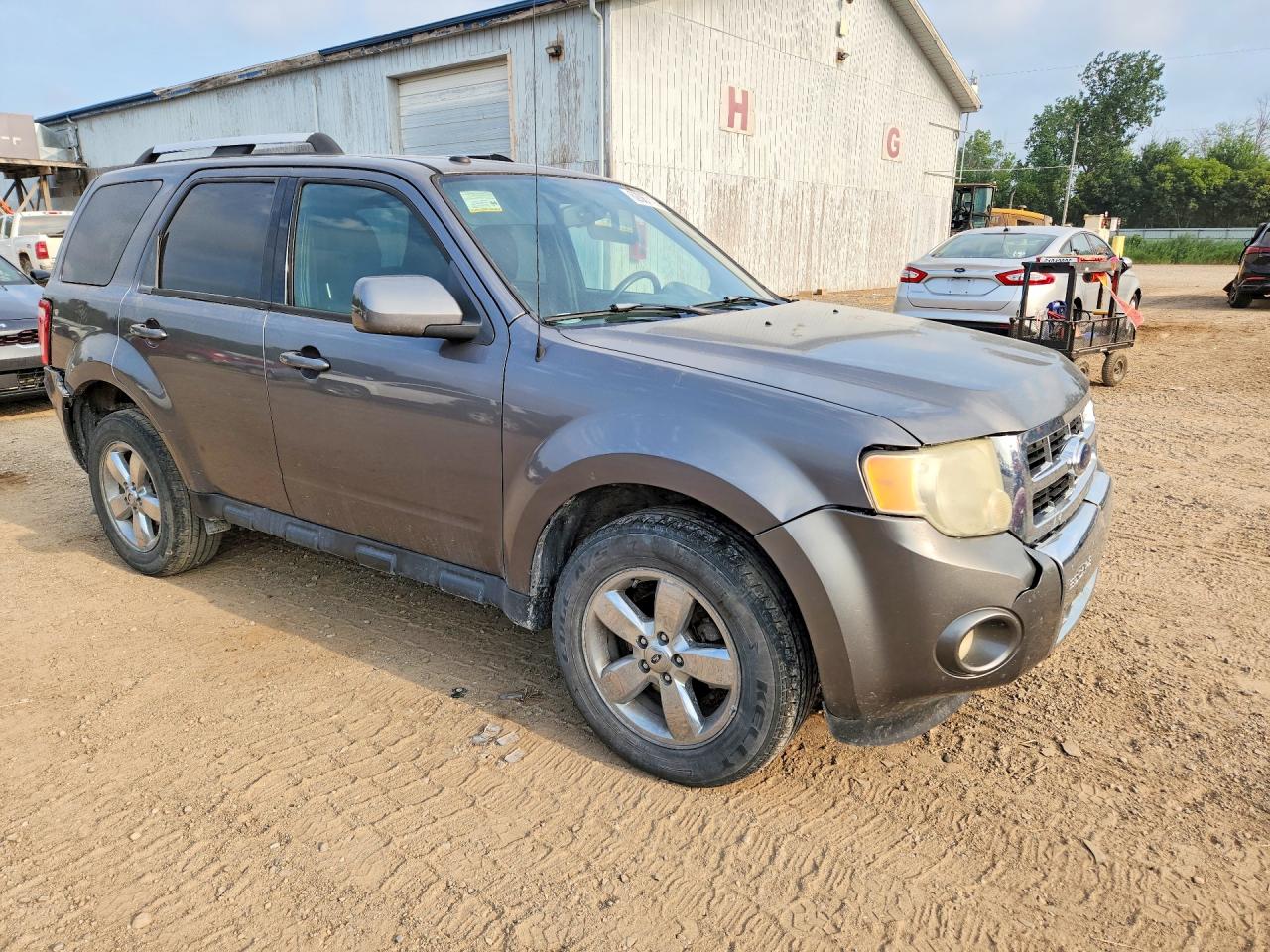 2009 Ford Escape Limited Серый vin: 1FMCU04G99KA15179