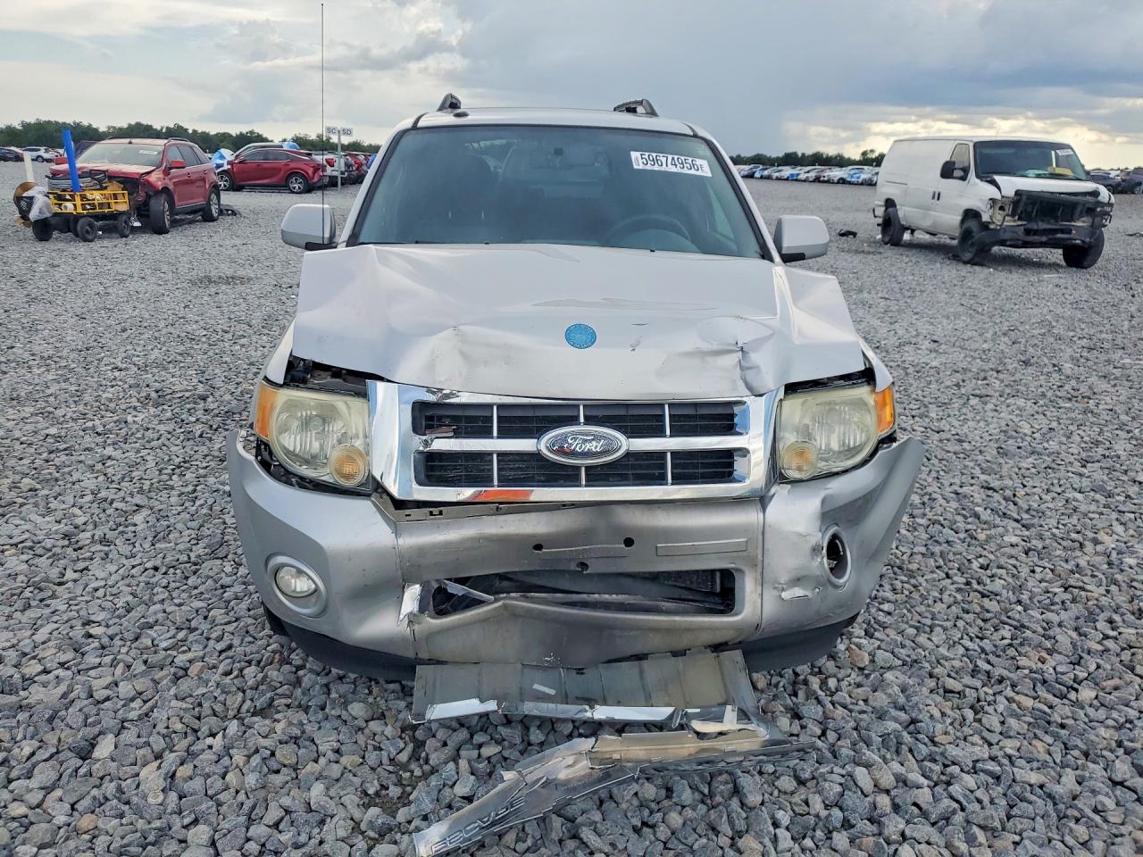 2009 Ford Escape Limited Silver vin: 1FMCU04G99KA65533