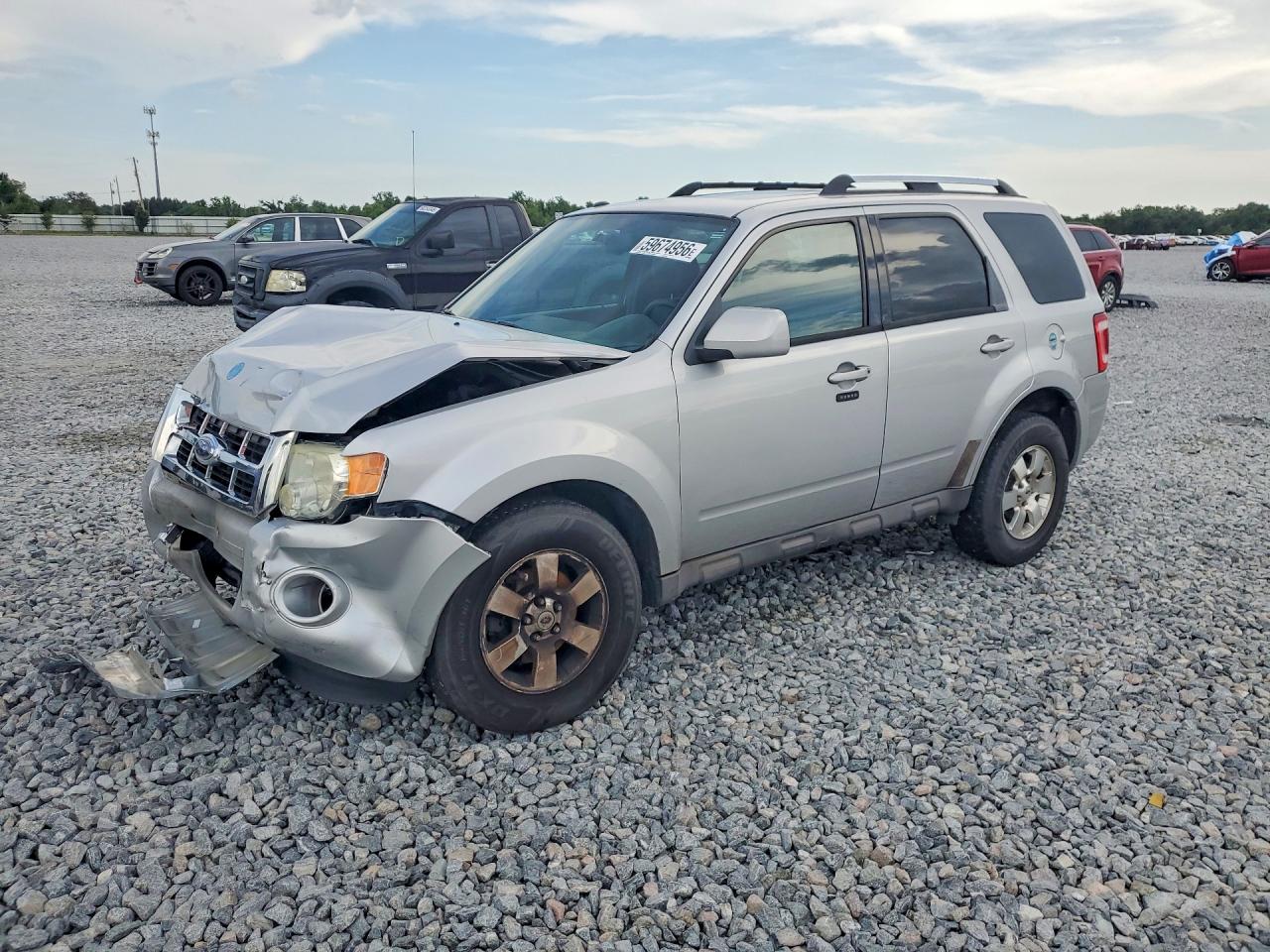 2009 Ford Escape Limited Silver vin: 1FMCU04G99KA65533