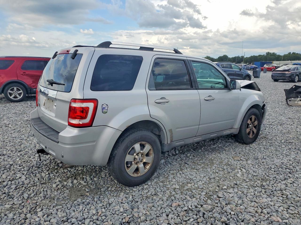 2009 Ford Escape Limited Silver vin: 1FMCU04G99KA65533