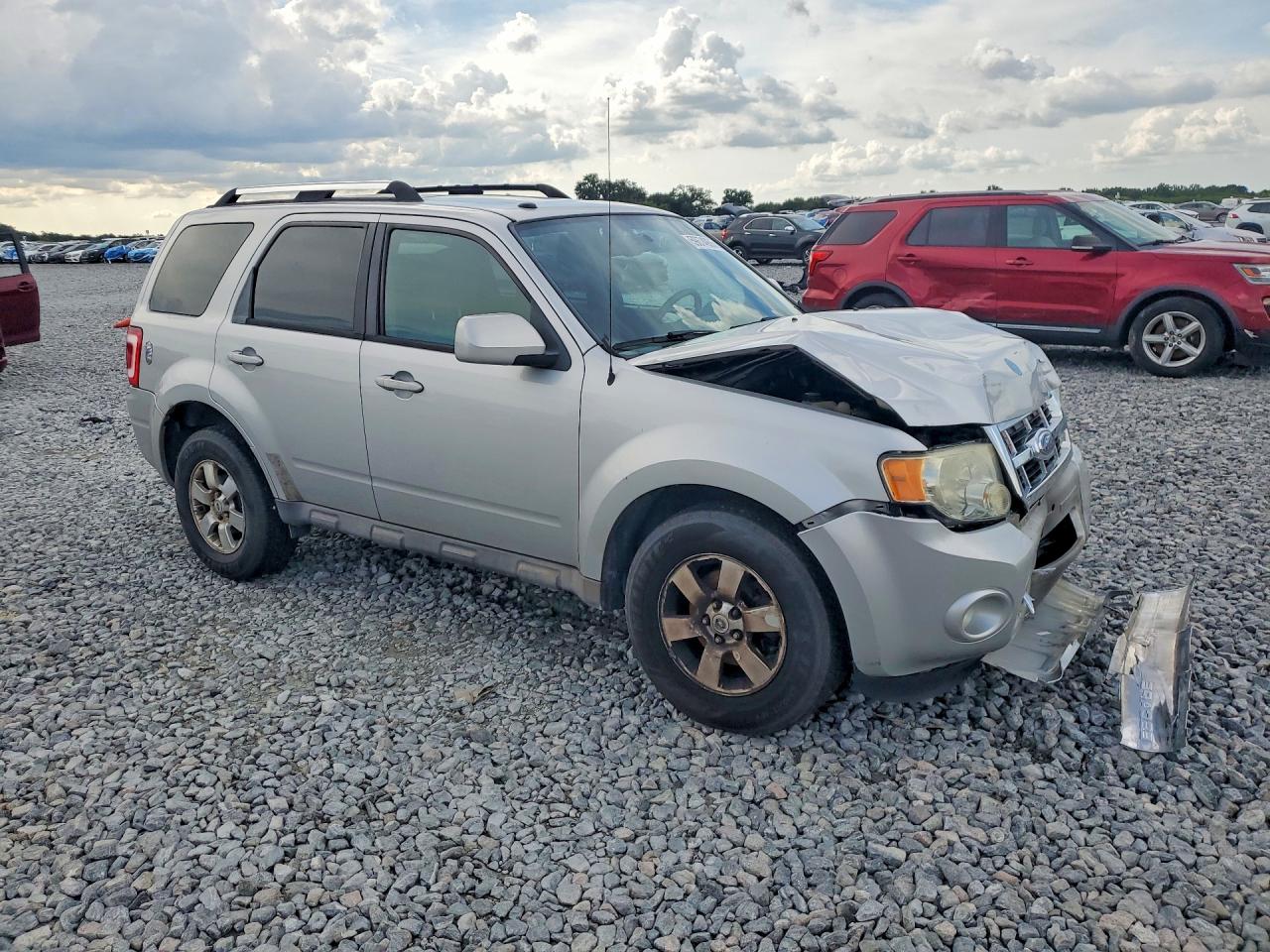 2009 Ford Escape Limited Silver vin: 1FMCU04G99KA65533