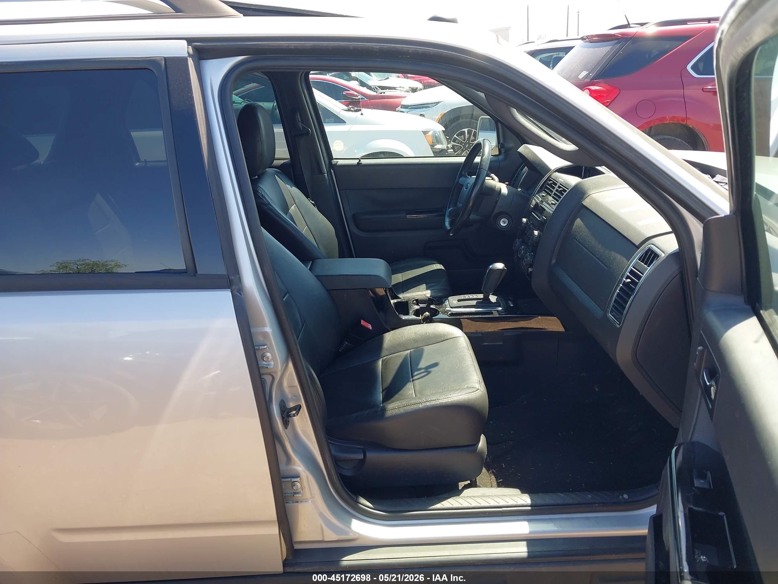 2009 Ford Escape Limited Silver vin: 1FMCU04G99KA89010