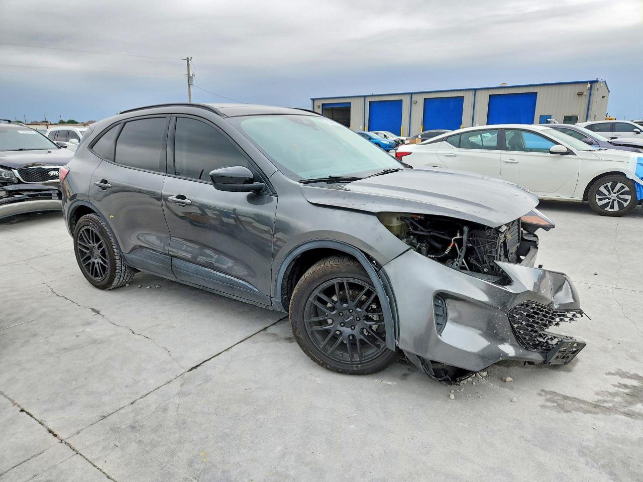 2020 Ford Escape Se Sport Charcoal vin: 1FMCU0BZ1LUC28403