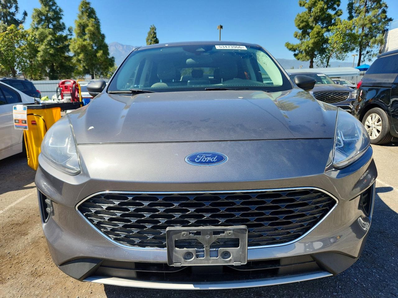 2022 Ford Escape Hybrid Se Gray vin: 1FMCU0BZ1NUA25787