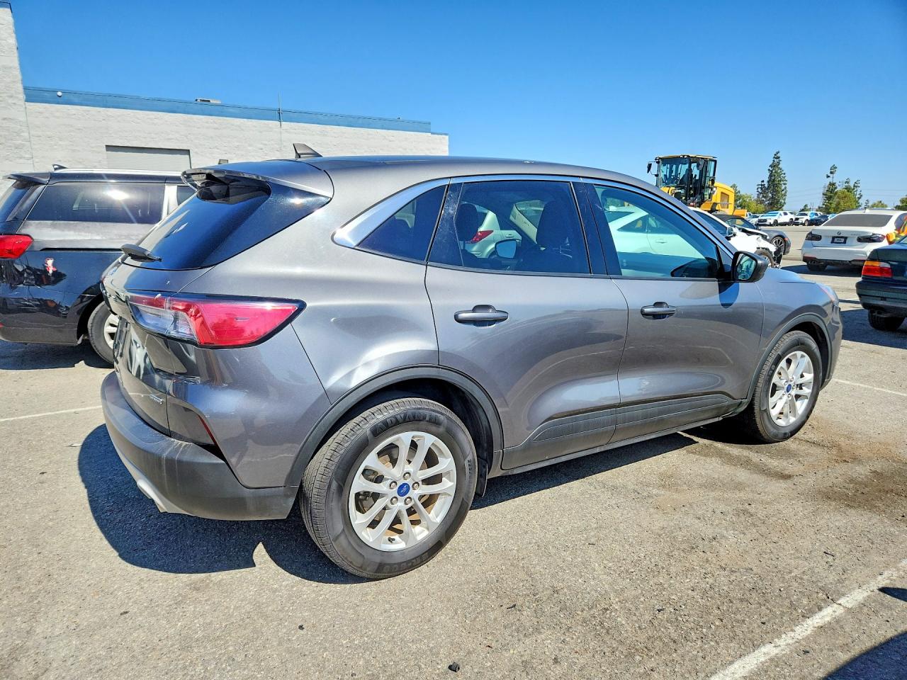 2022 Ford Escape Hybrid Se Gray vin: 1FMCU0BZ1NUA25787