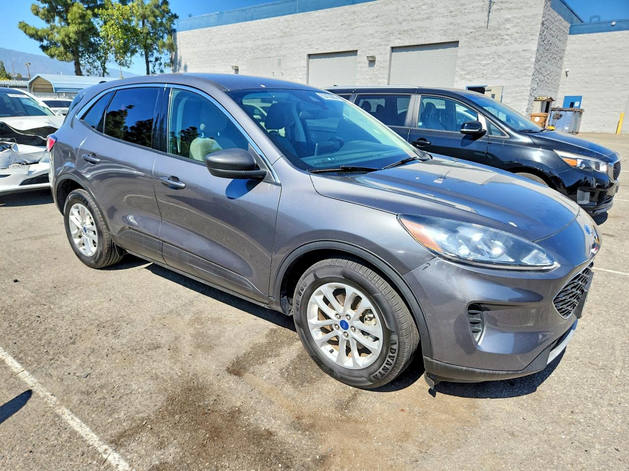 2022 Ford Escape Hybrid Se Gray vin: 1FMCU0BZ1NUA25787