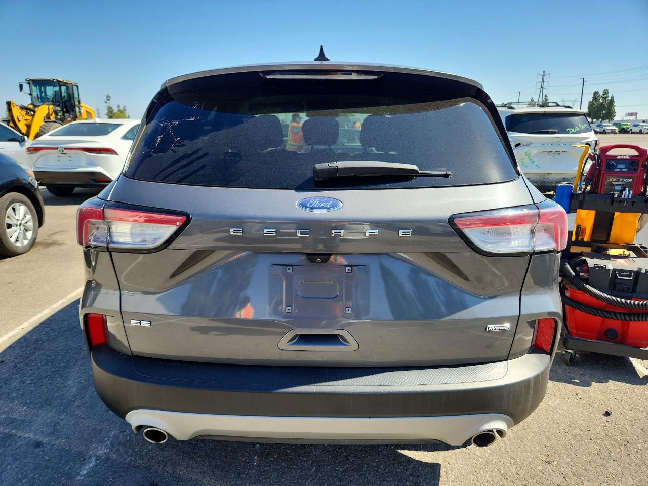 2022 Ford Escape Hybrid Se Gray vin: 1FMCU0BZ1NUA25787