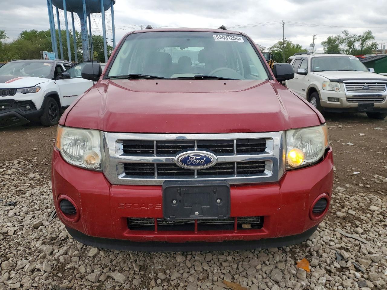 2010 Ford Escape Xls Red vin: 1FMCU0C70AKC88131