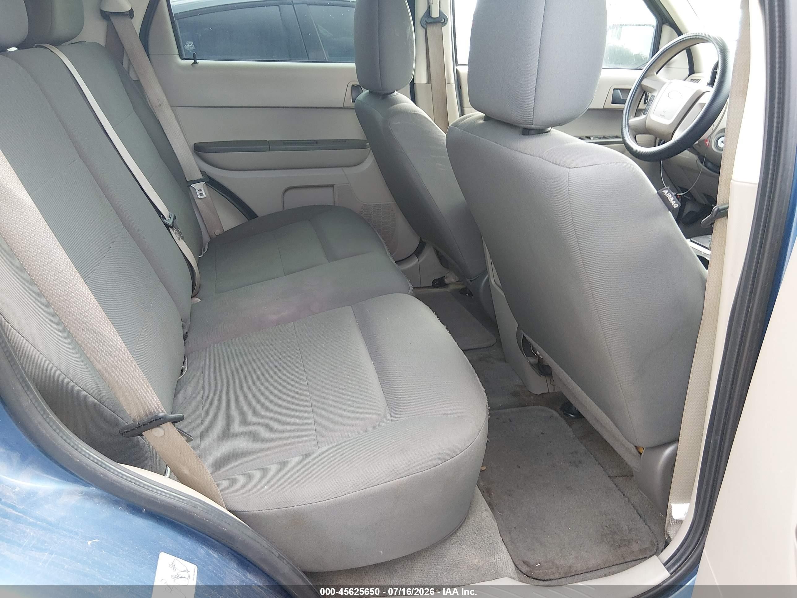 2010 Ford Escape Xls Light Blue vin: 1FMCU0C70AKD34413