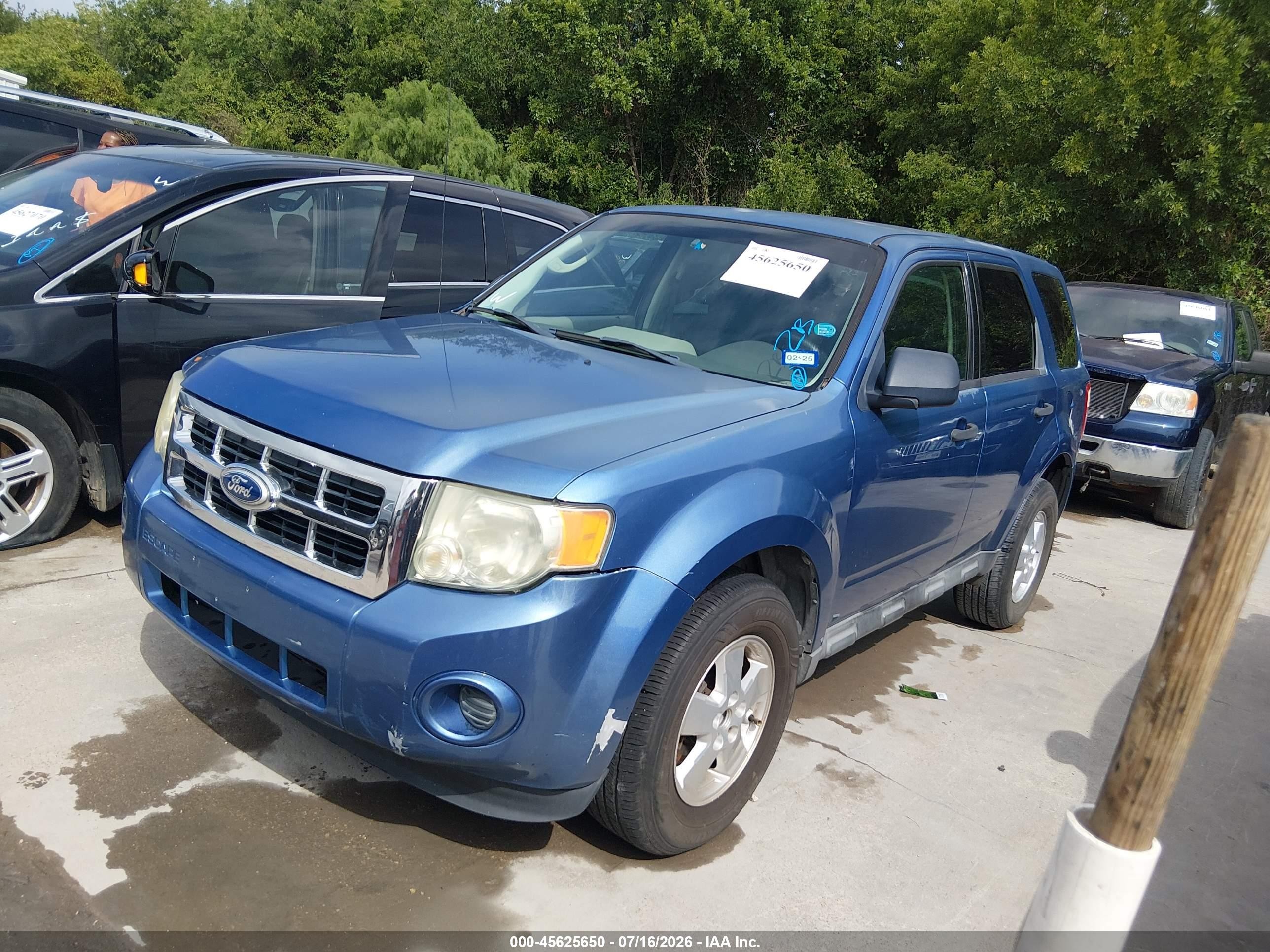 2010 Ford Escape Xls Light Blue vin: 1FMCU0C70AKD34413