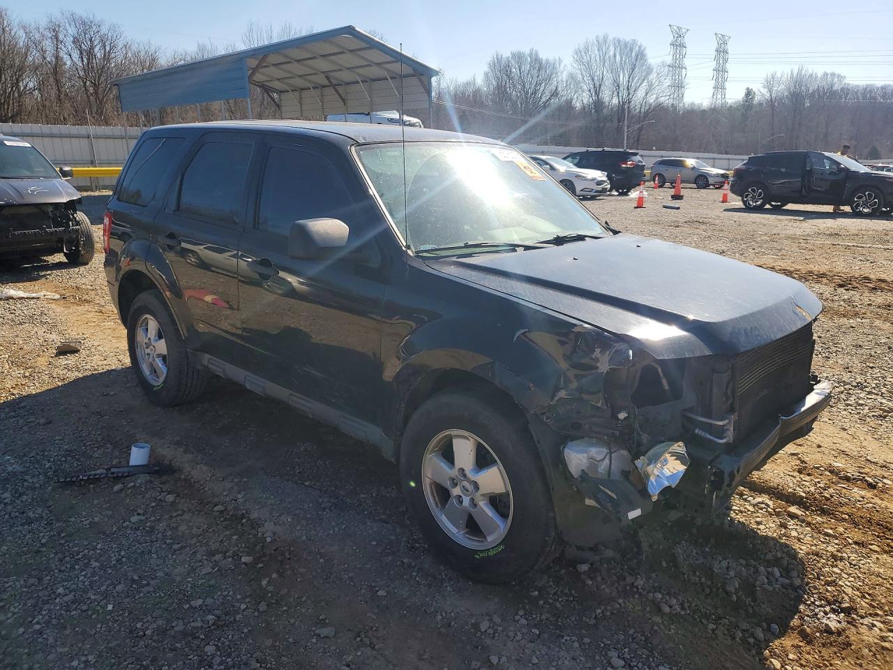 2011 Ford Escape Xls Black vin: 1FMCU0C70BKB79931