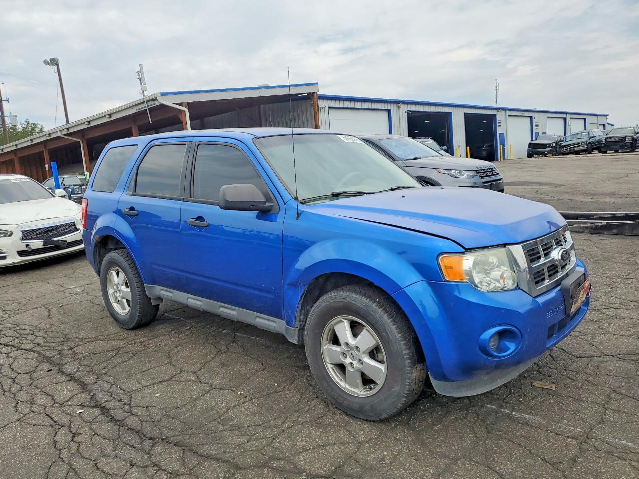 2012 Ford Escape Xls Blue vin: 1FMCU0C70CKC66634