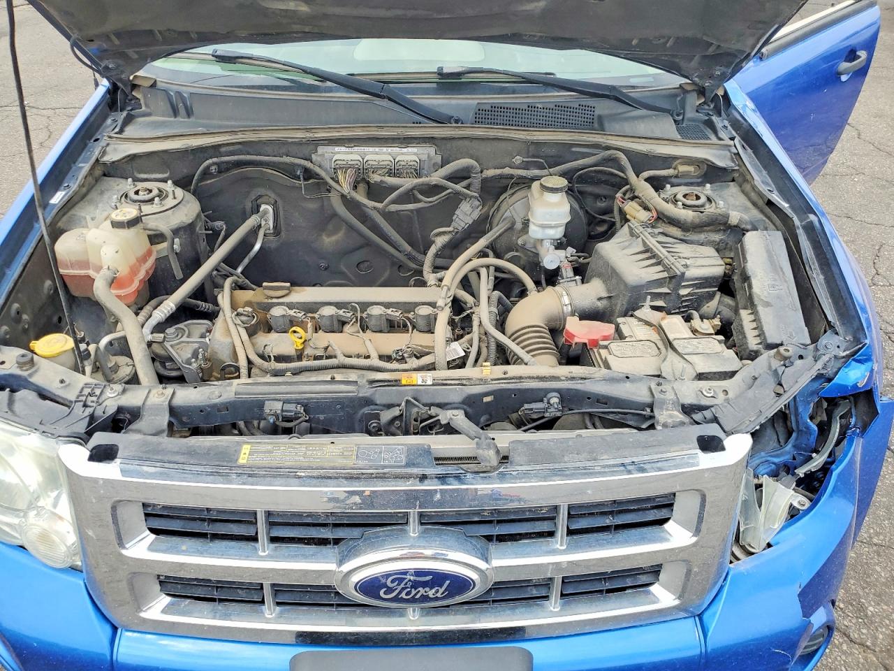 2012 Ford Escape Xls Blue vin: 1FMCU0C70CKC66634