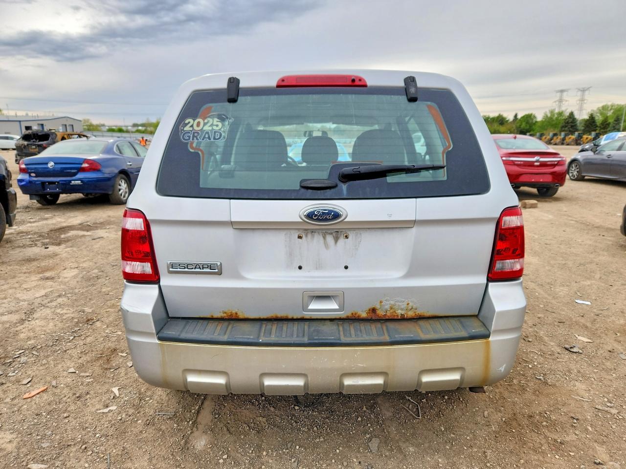 2012 Ford Escape Xls Silver vin: 1FMCU0C72CKC19895