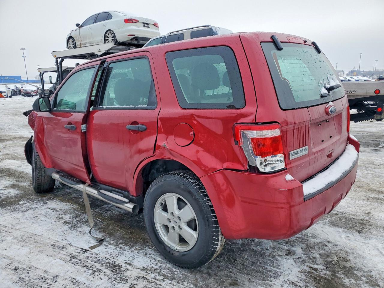2012 Ford Escape Xls Red vin: 1FMCU0C72CKC77974