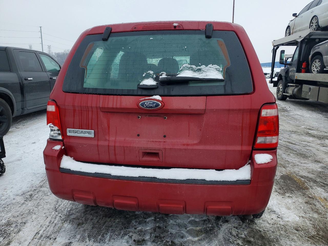 2012 Ford Escape Xls Red vin: 1FMCU0C72CKC77974