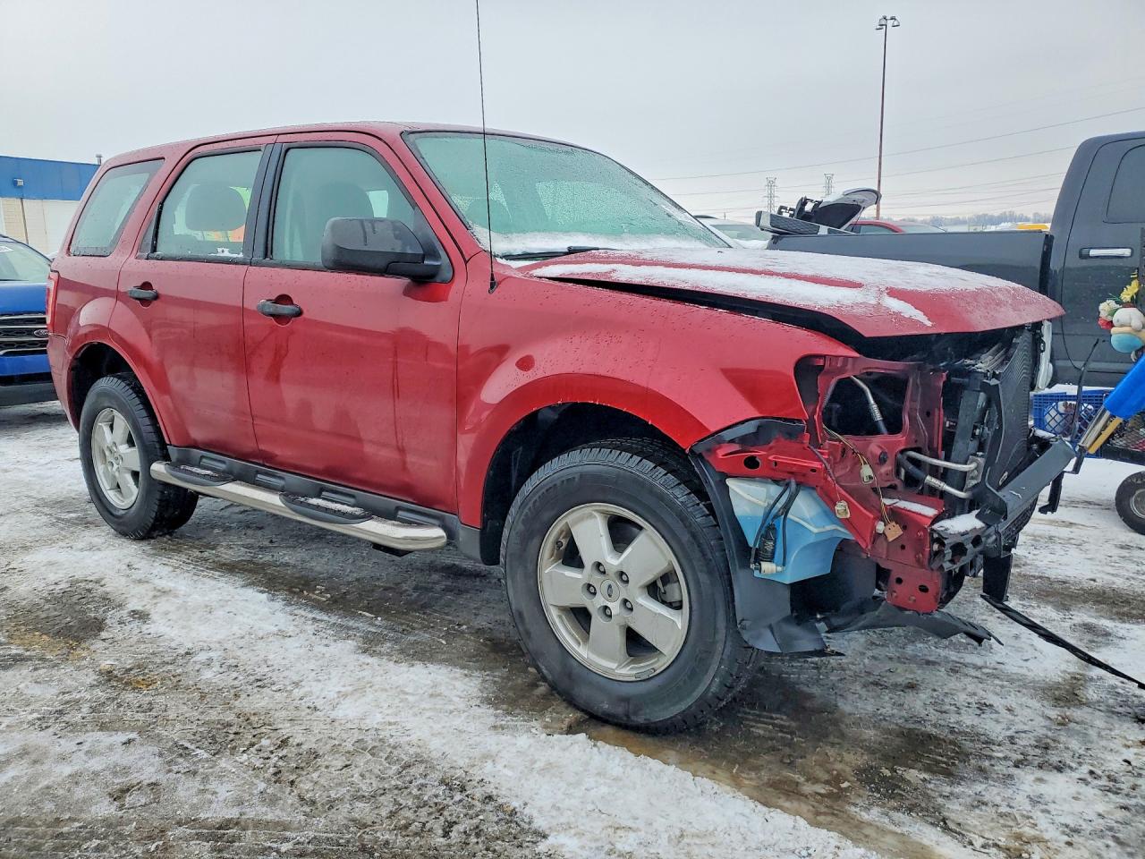 2012 Ford Escape Xls Red vin: 1FMCU0C72CKC77974