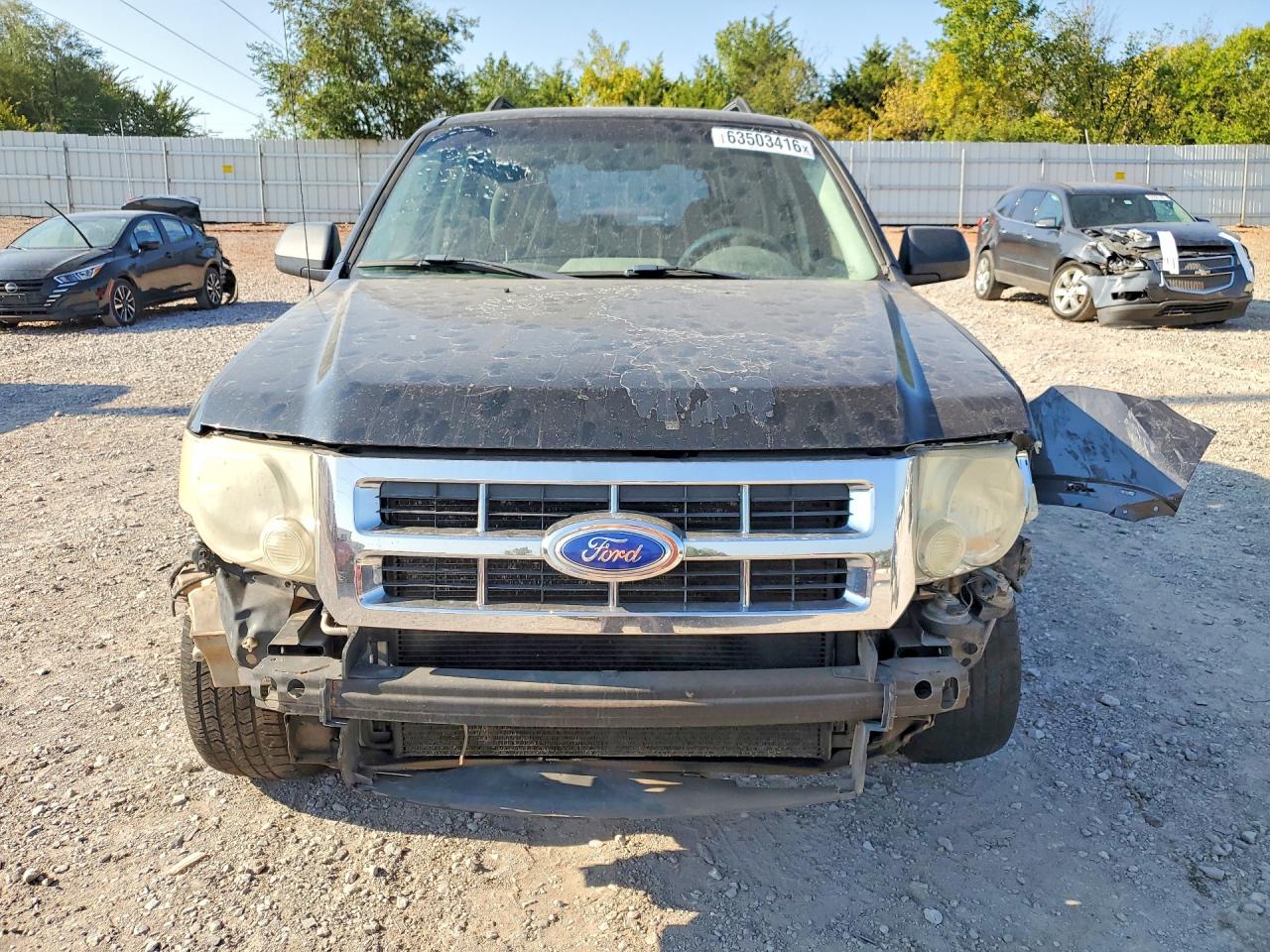 2011 Ford Escape Xls Black vin: 1FMCU0C73BKC29415