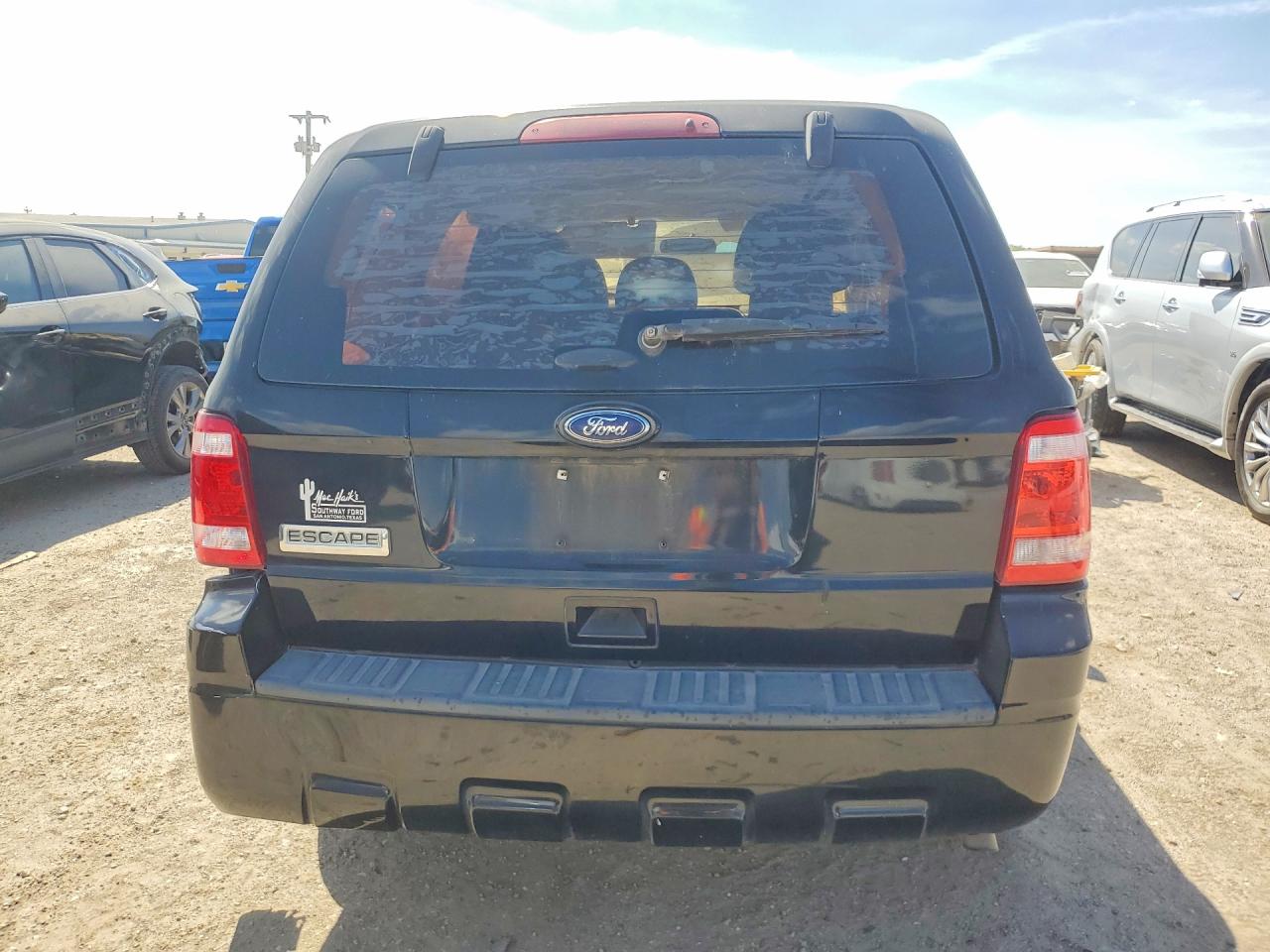 2012 Ford Escape Xls Black vin: 1FMCU0C73CKC17590
